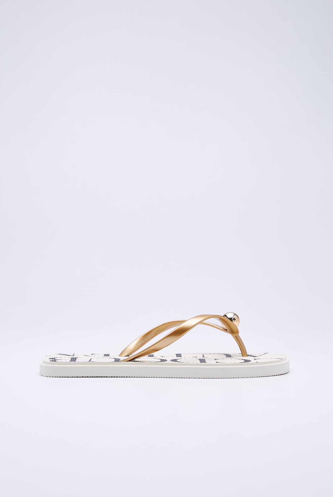 LOGO PRINTED FLIP FLOPS White / 40