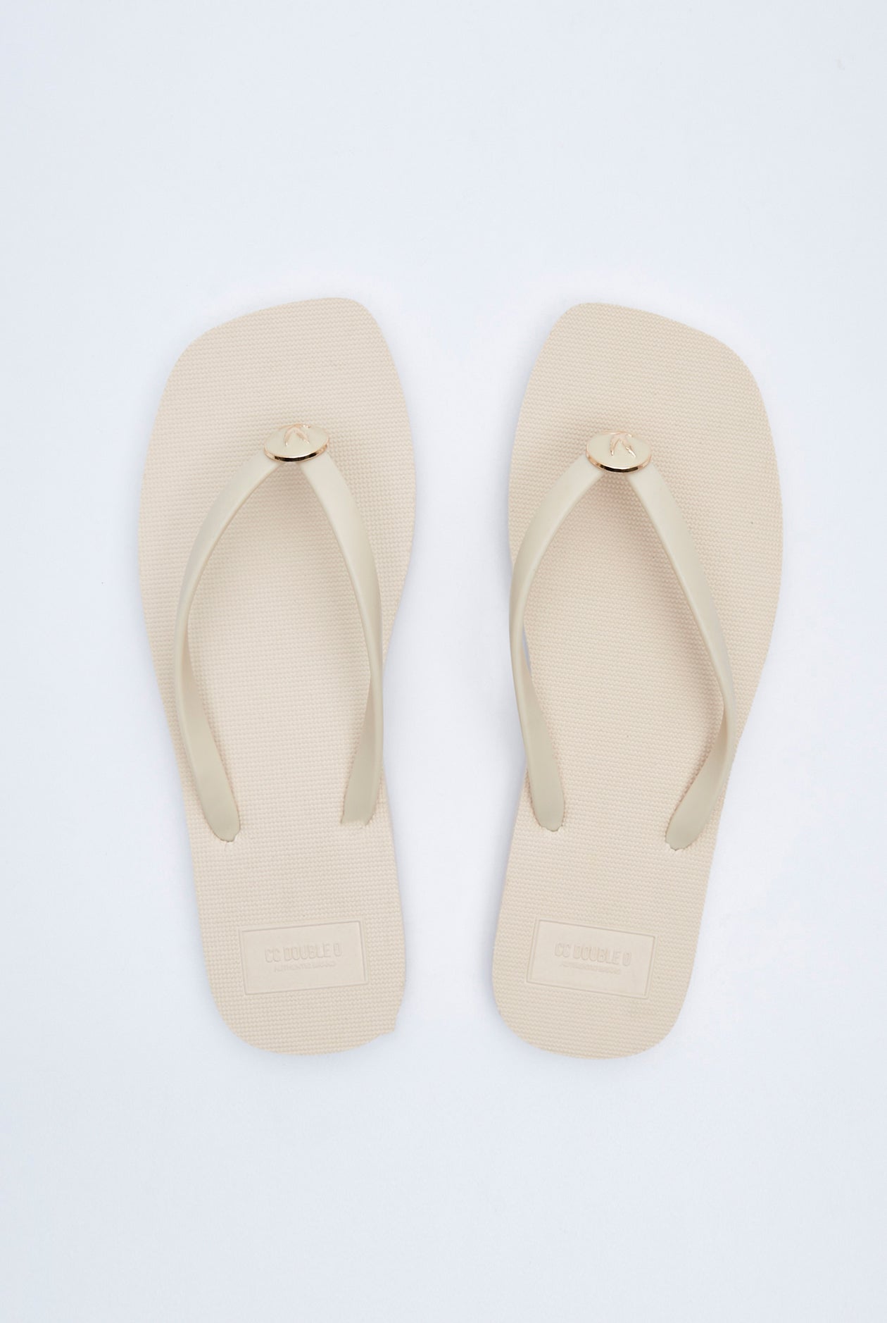 LOGO PVC FLIP FLOPS - CC Double O Official Store