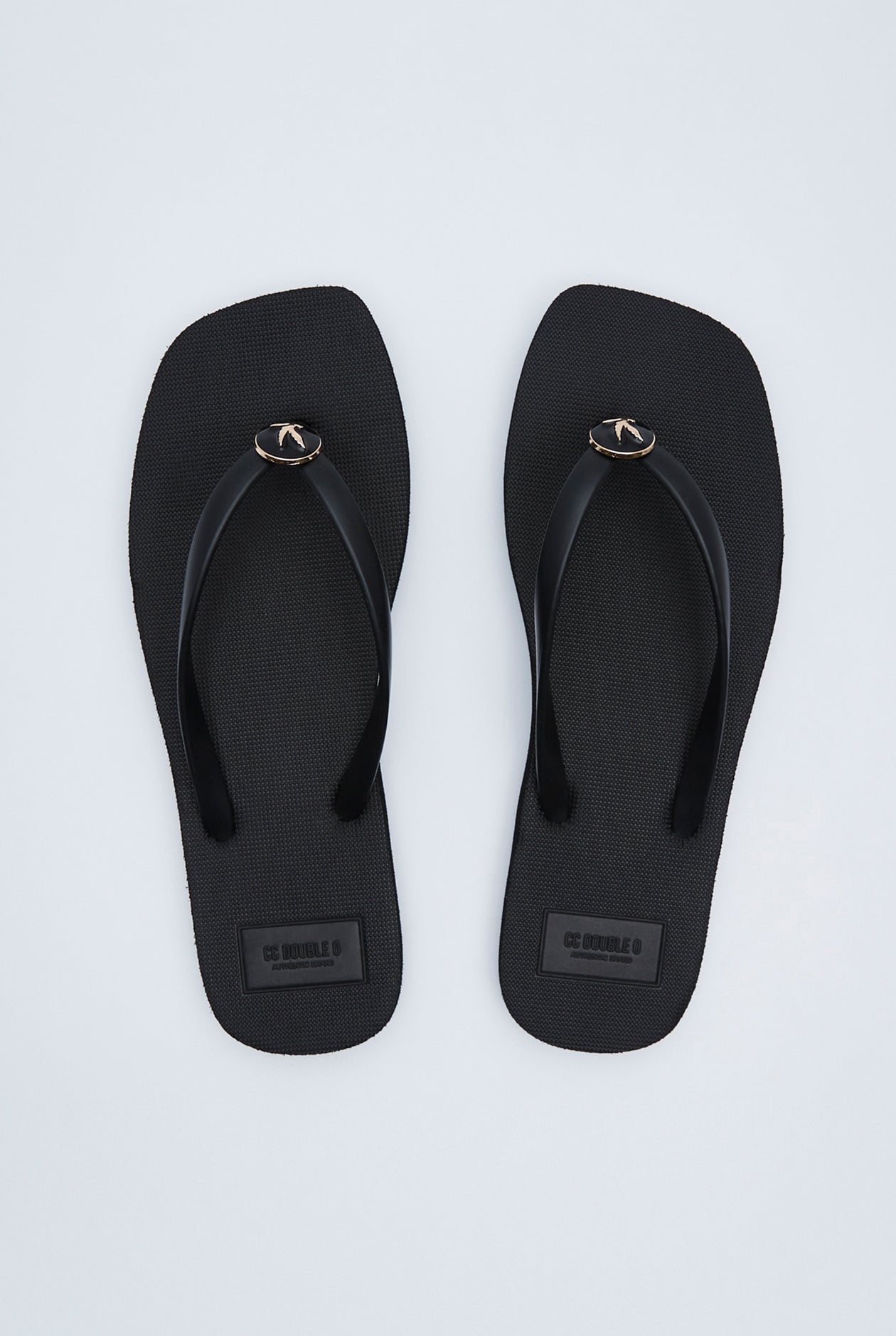 LOGO PVC FLIP FLOPS - CC Double O Official Store