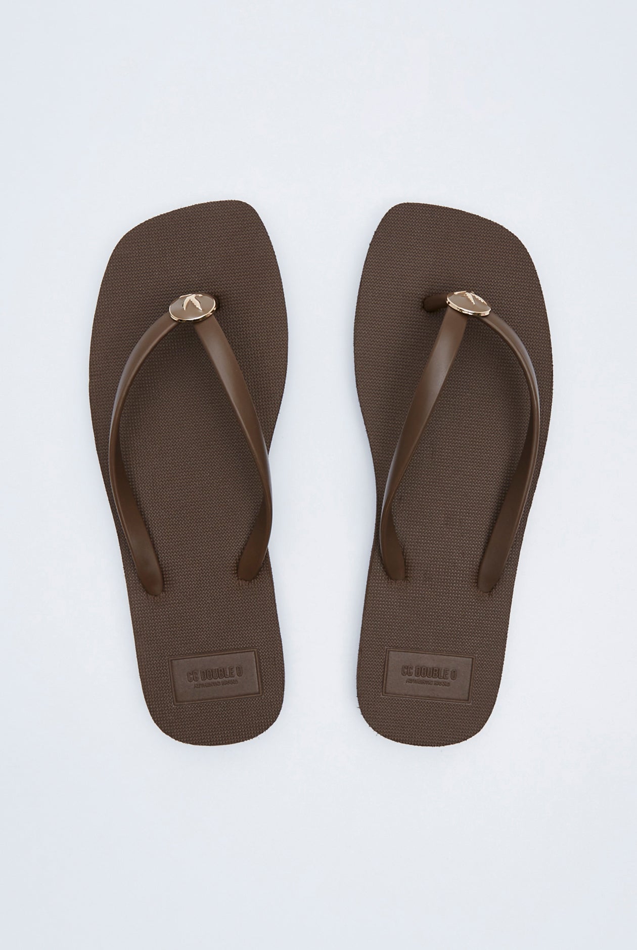 LOGO PVC FLIP FLOPS - CC Double O Official Store