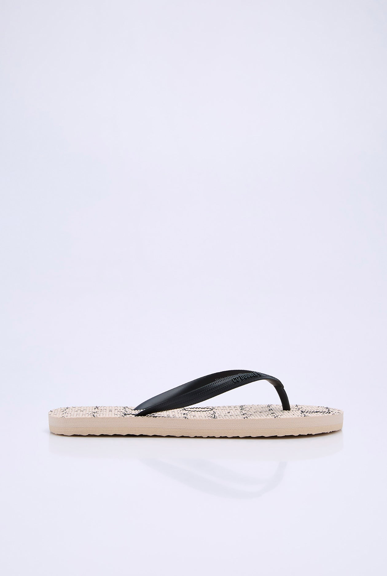 MONOGRAM LOGO FLIP FLOPS - CC Double O Official Store