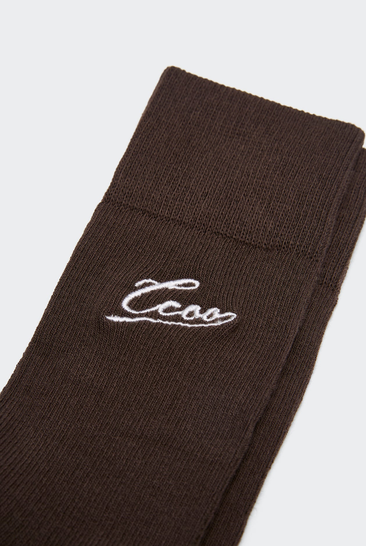 SCRIPT LOGO SOCK