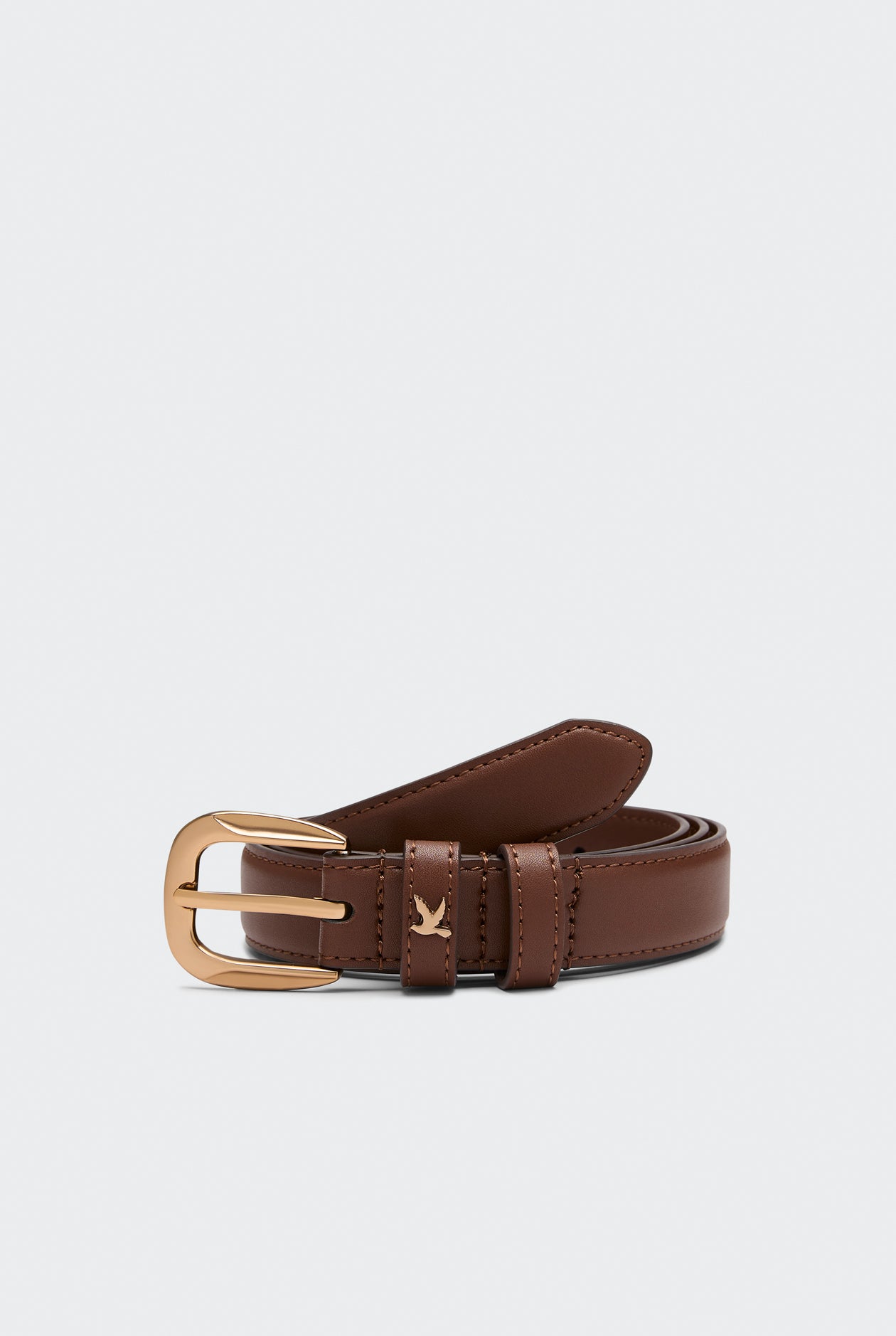 BROWN LEATHER BELT