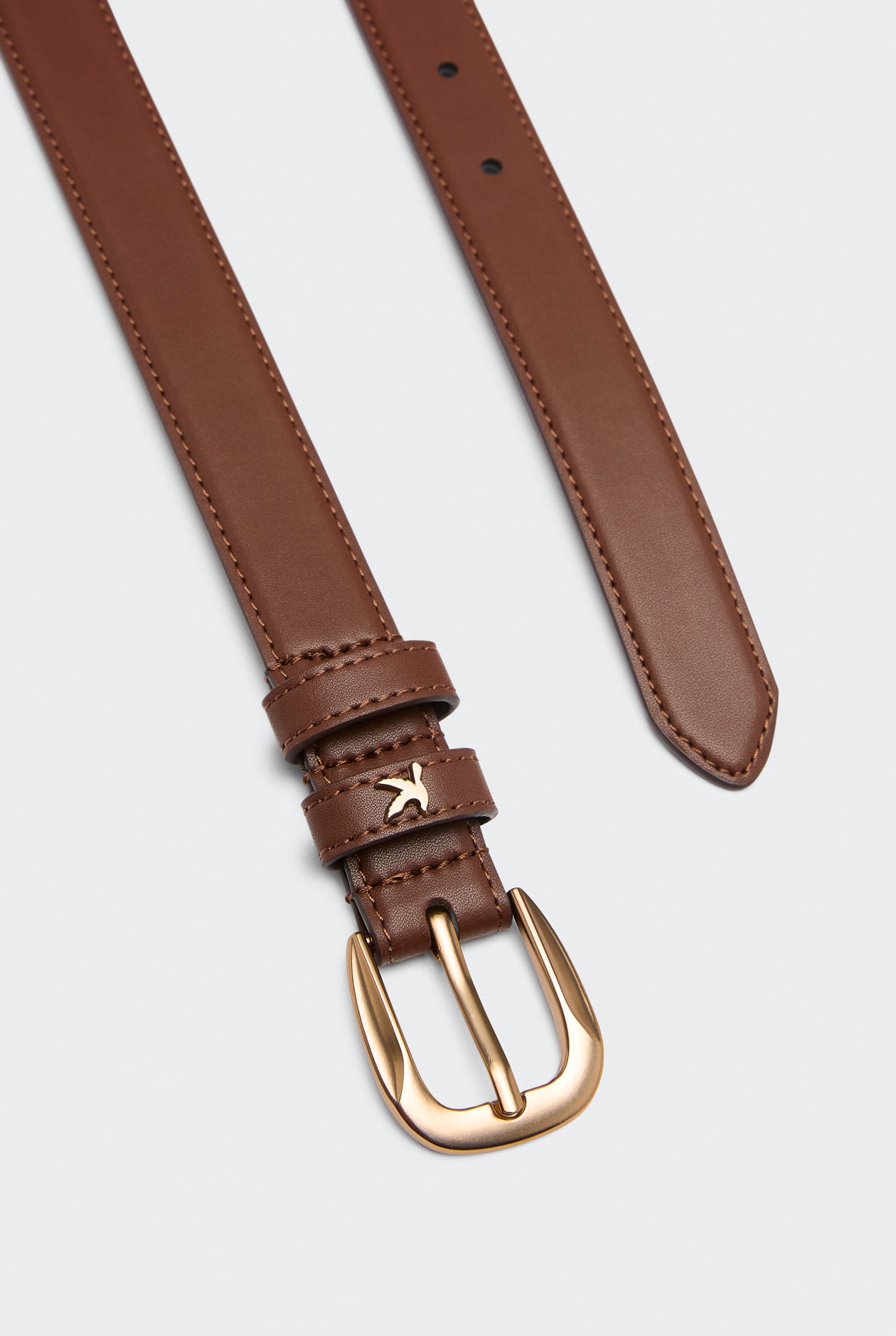 BROWN LEATHER BELT