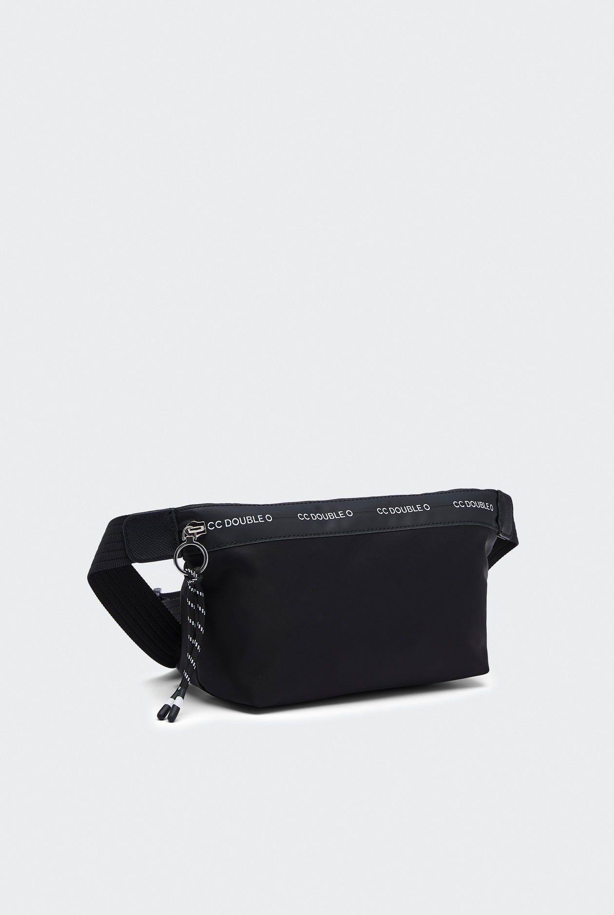 BELT BAG WITH ZIP LOGO DETAIL