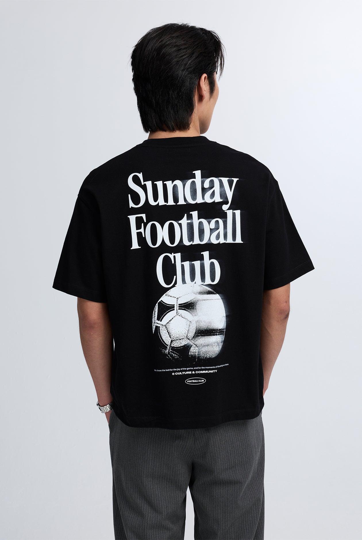 SUNDAY FOOTBALL CLUB BOXY TEE
