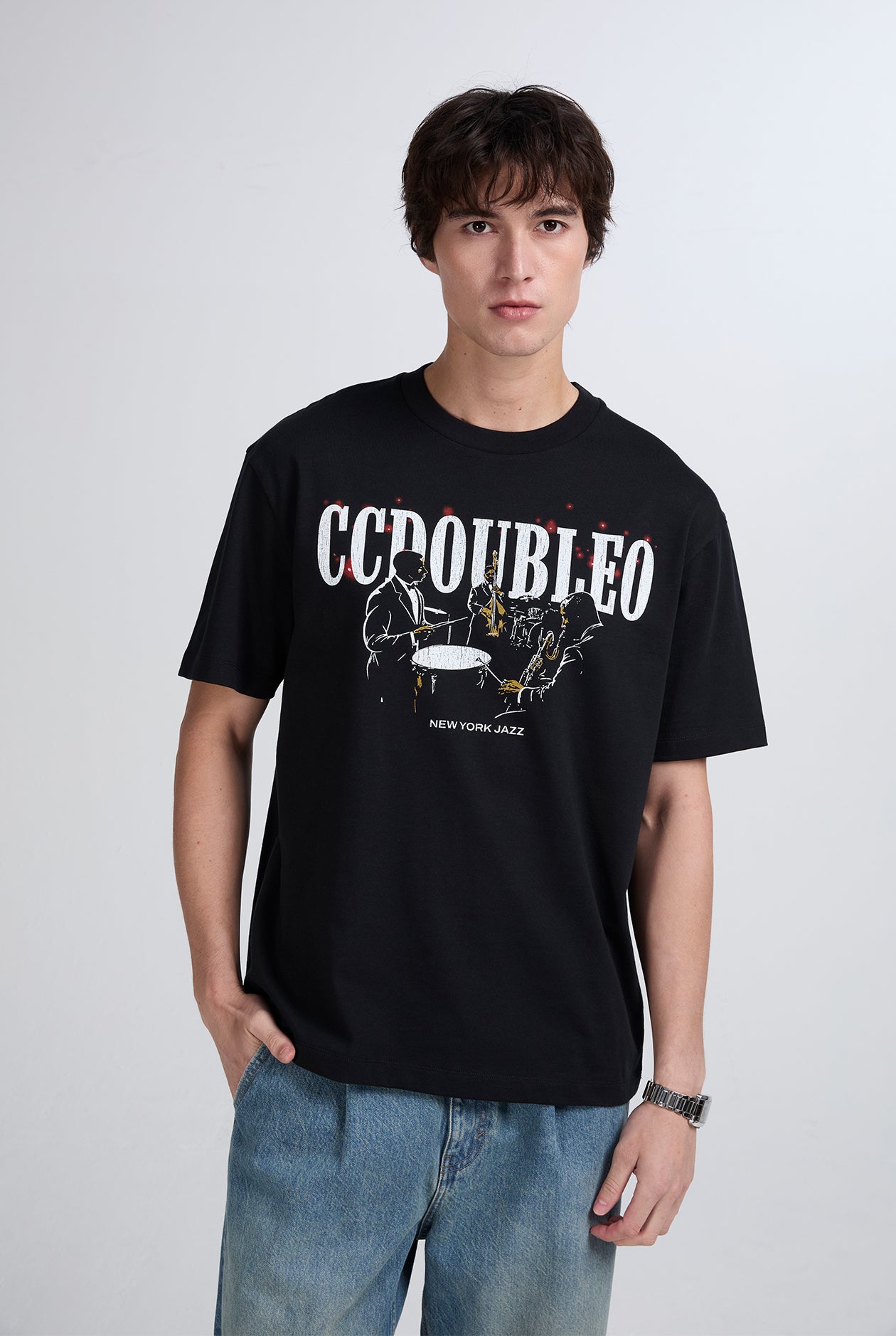 CC DOUBLE O JAZZ GRAPHIC TEE