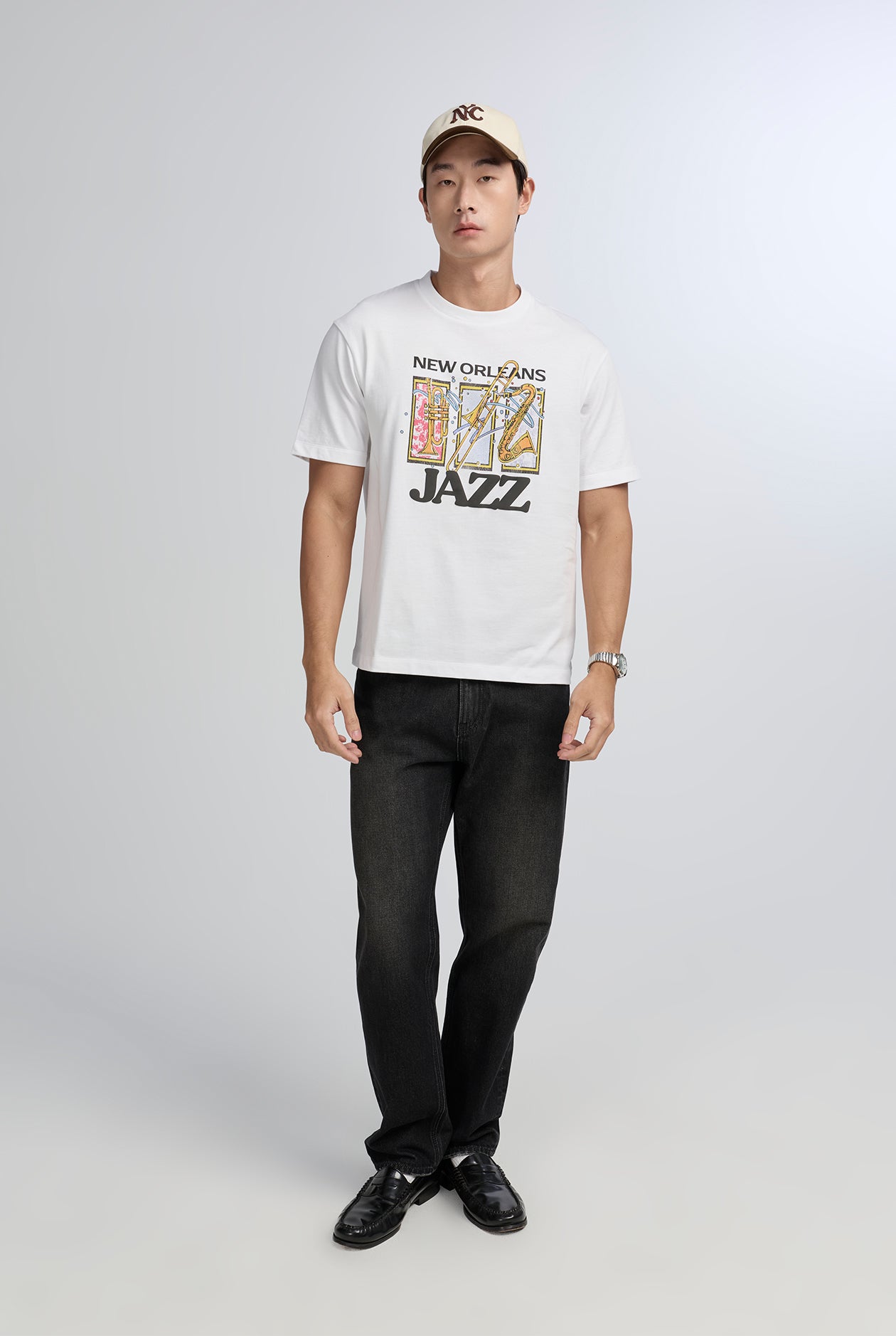 NEW ORLEANS JAZZ GRAPHIC TEE