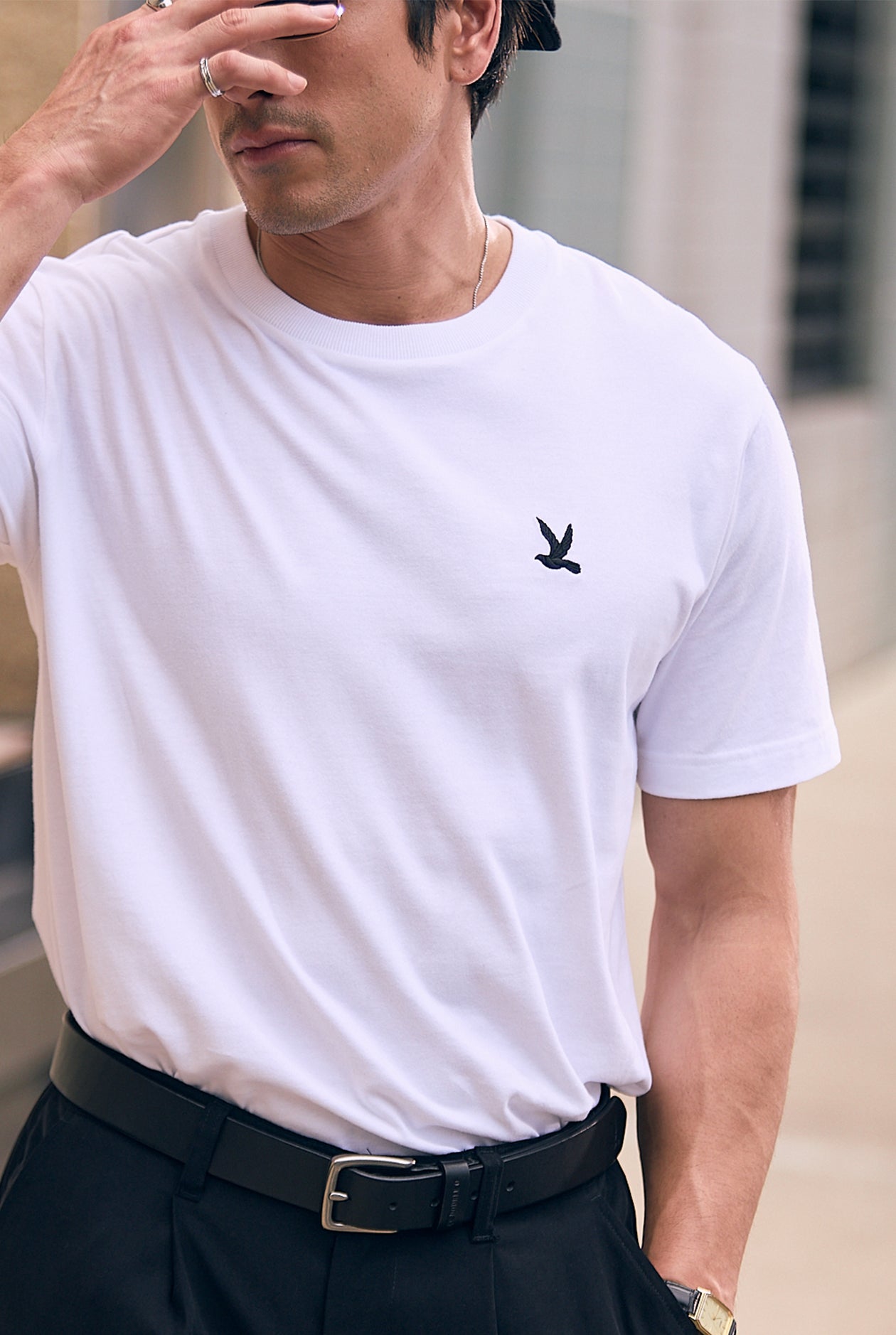 SIGNATURE BASIC ROUND NECK TEE