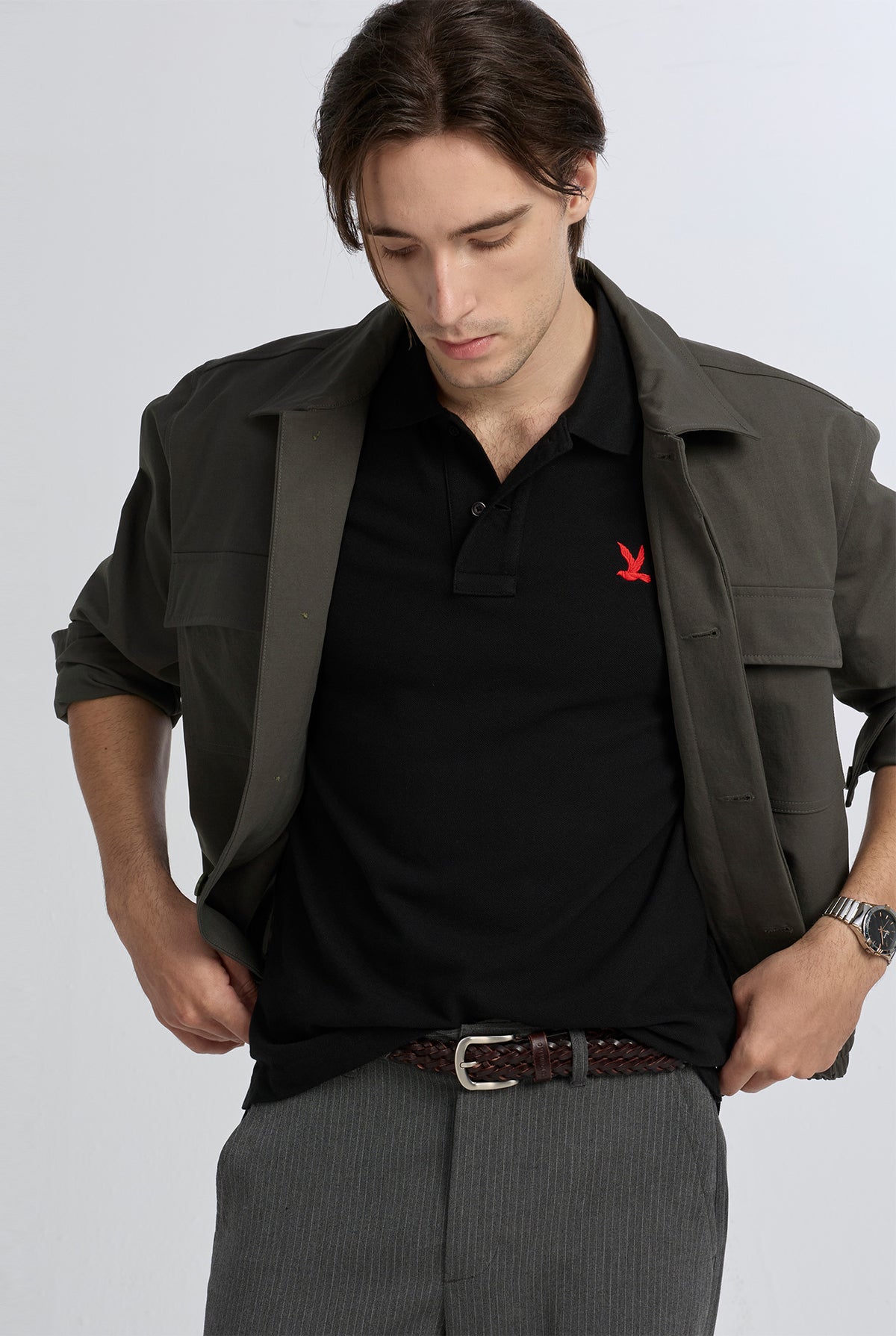 SHORT SLEEVE PIQUE POLO SHIRT