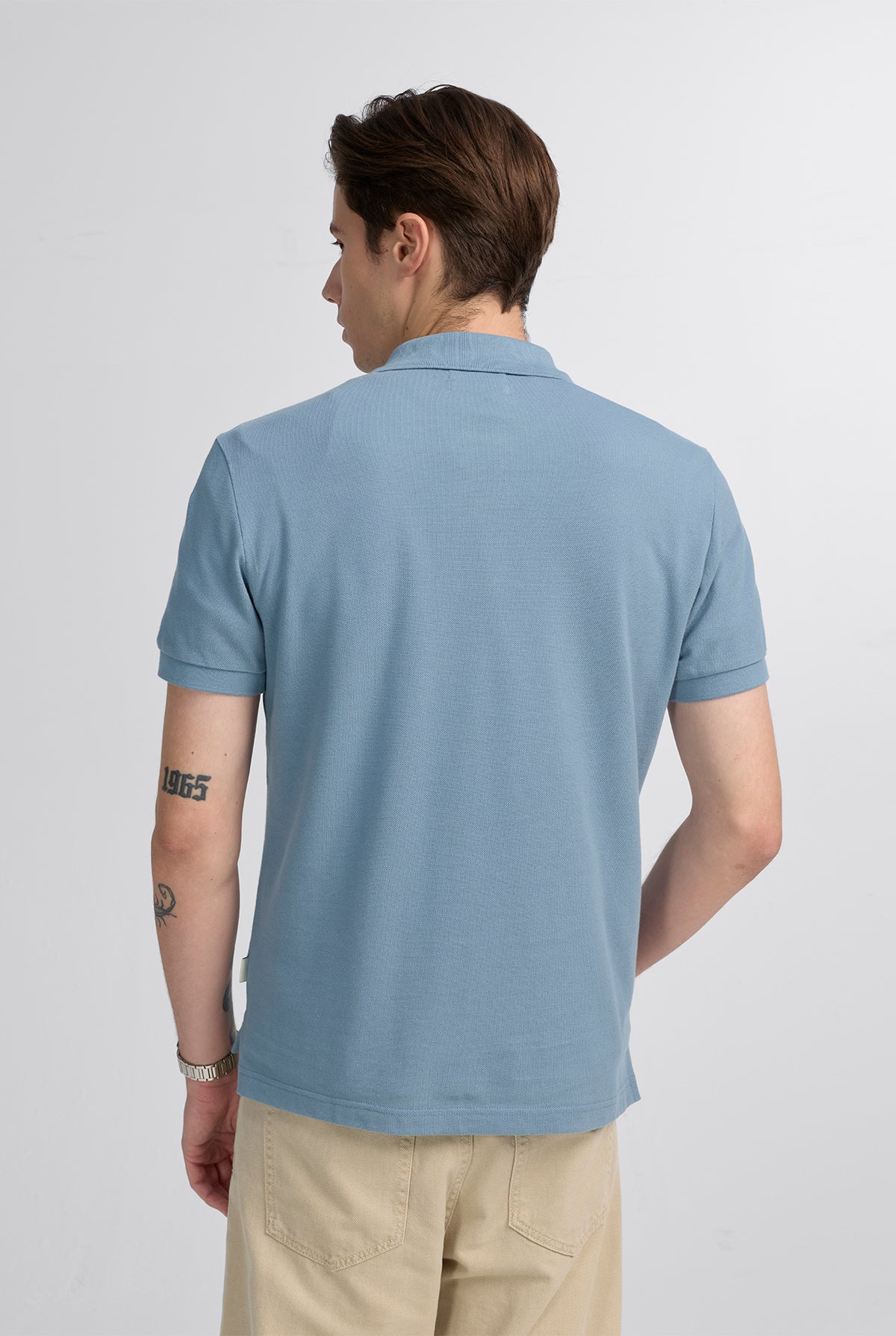 SHORT SLEEVE PIQUE POLO SHIRT