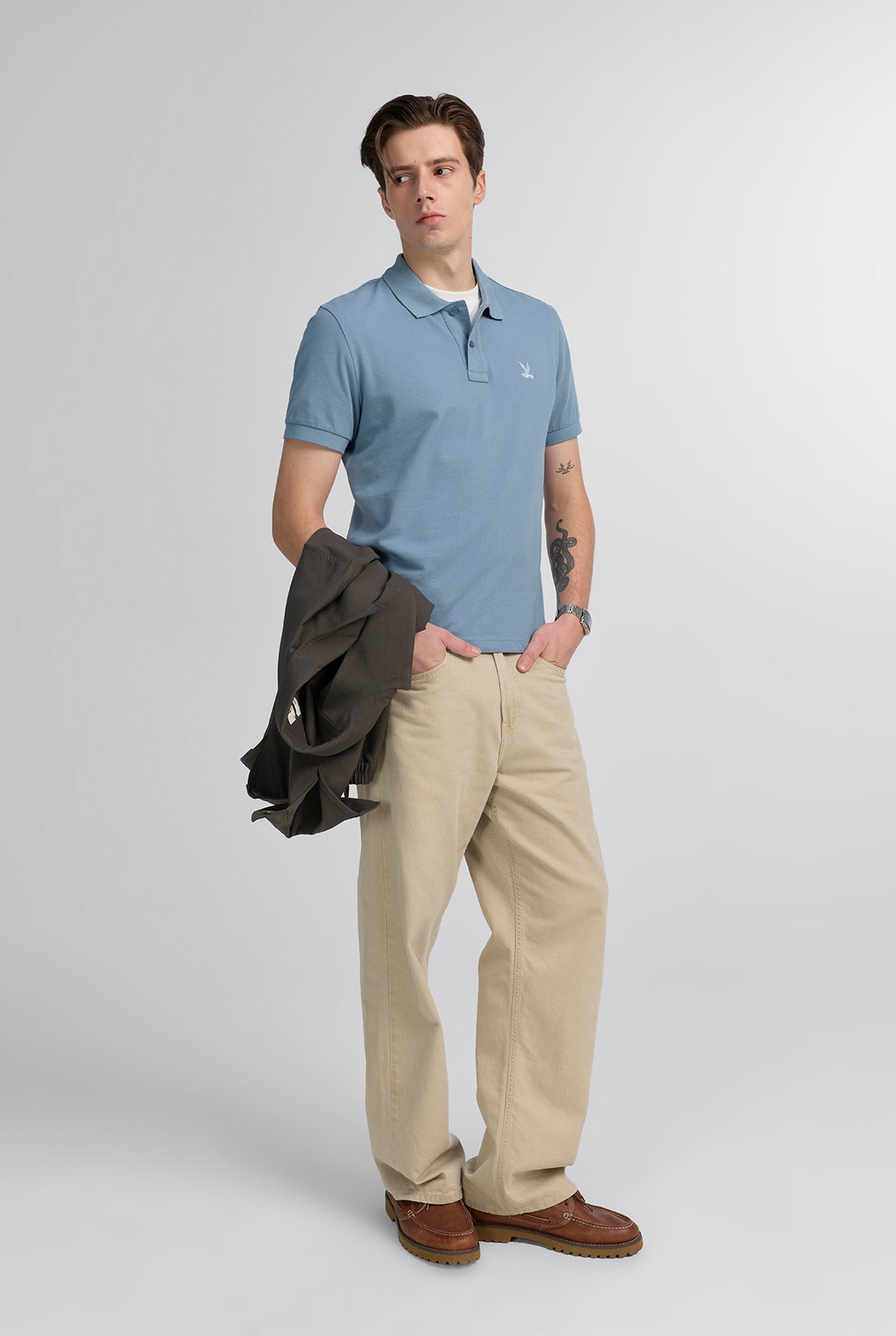 SHORT SLEEVE PIQUE POLO SHIRT