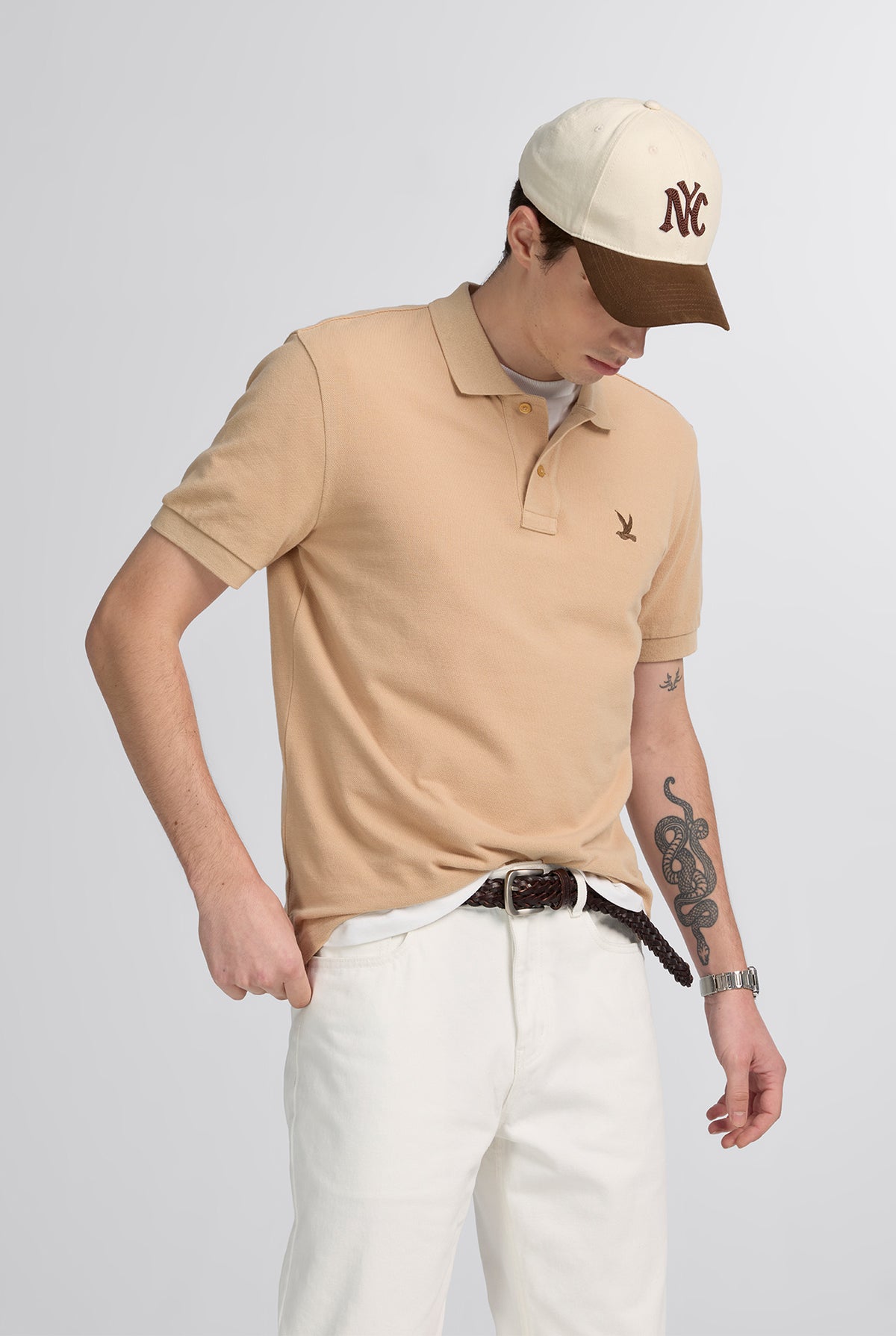 SHORT SLEEVE PIQUE POLO SHIRT