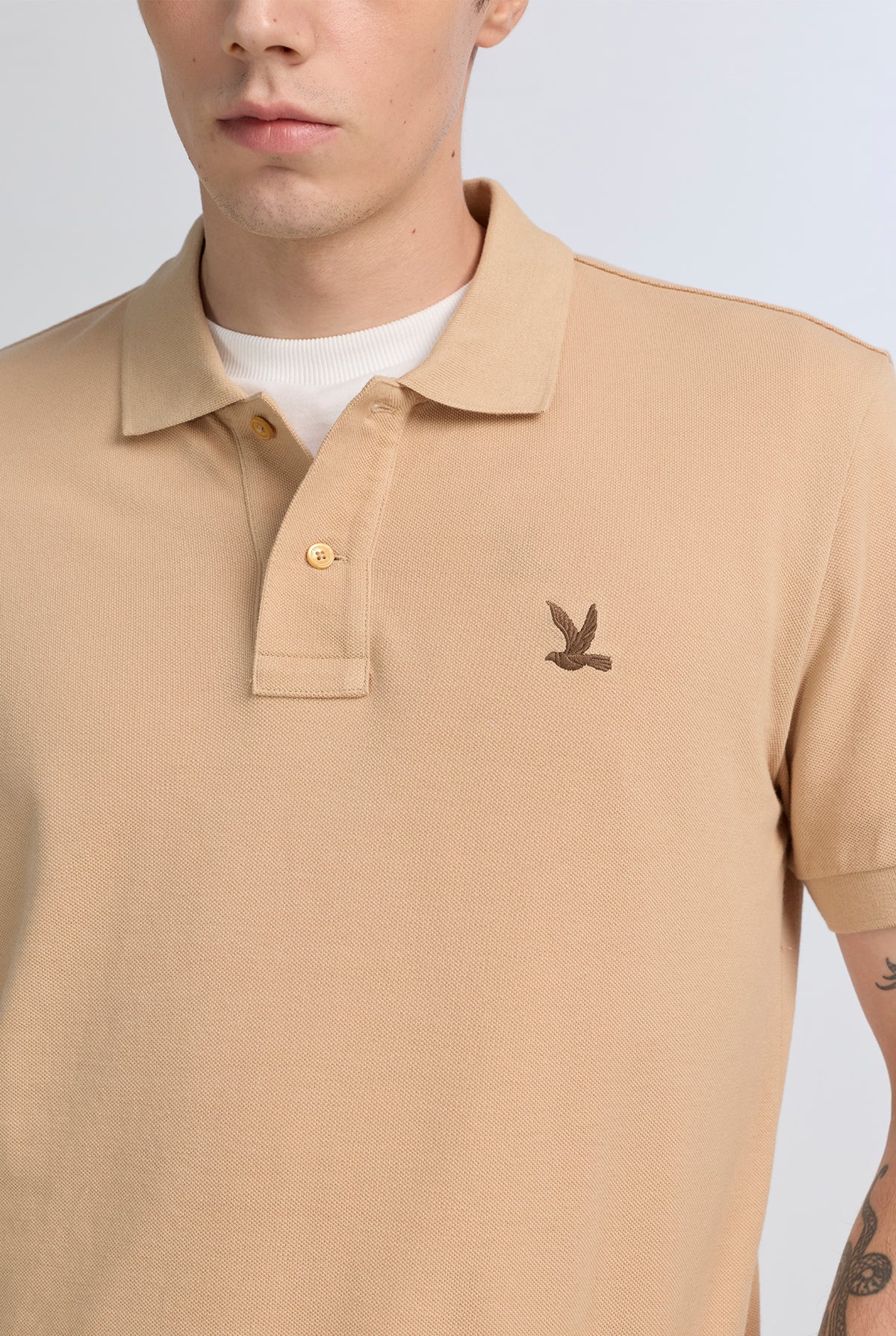 SHORT SLEEVE PIQUE POLO SHIRT