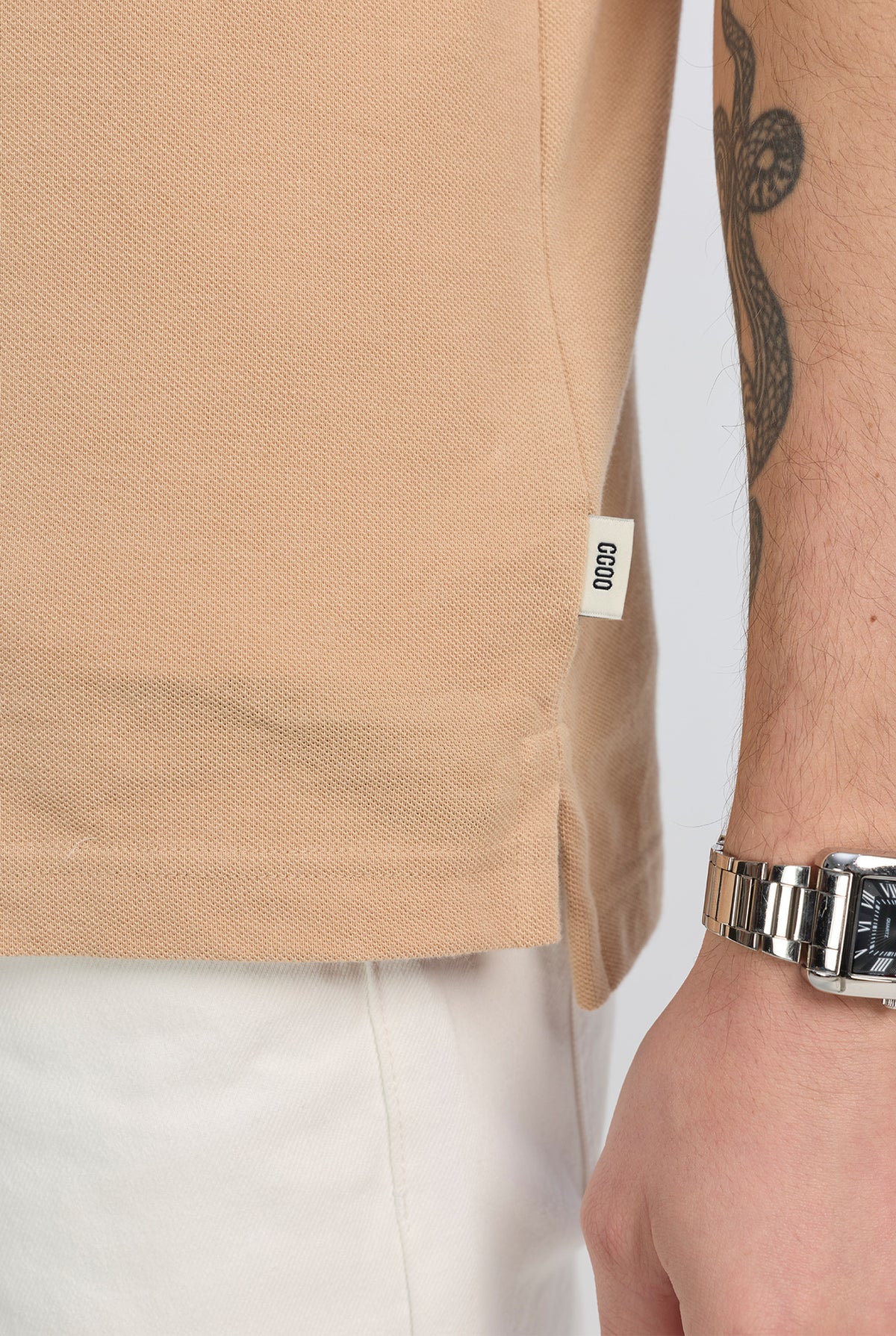 SHORT SLEEVE PIQUE POLO SHIRT