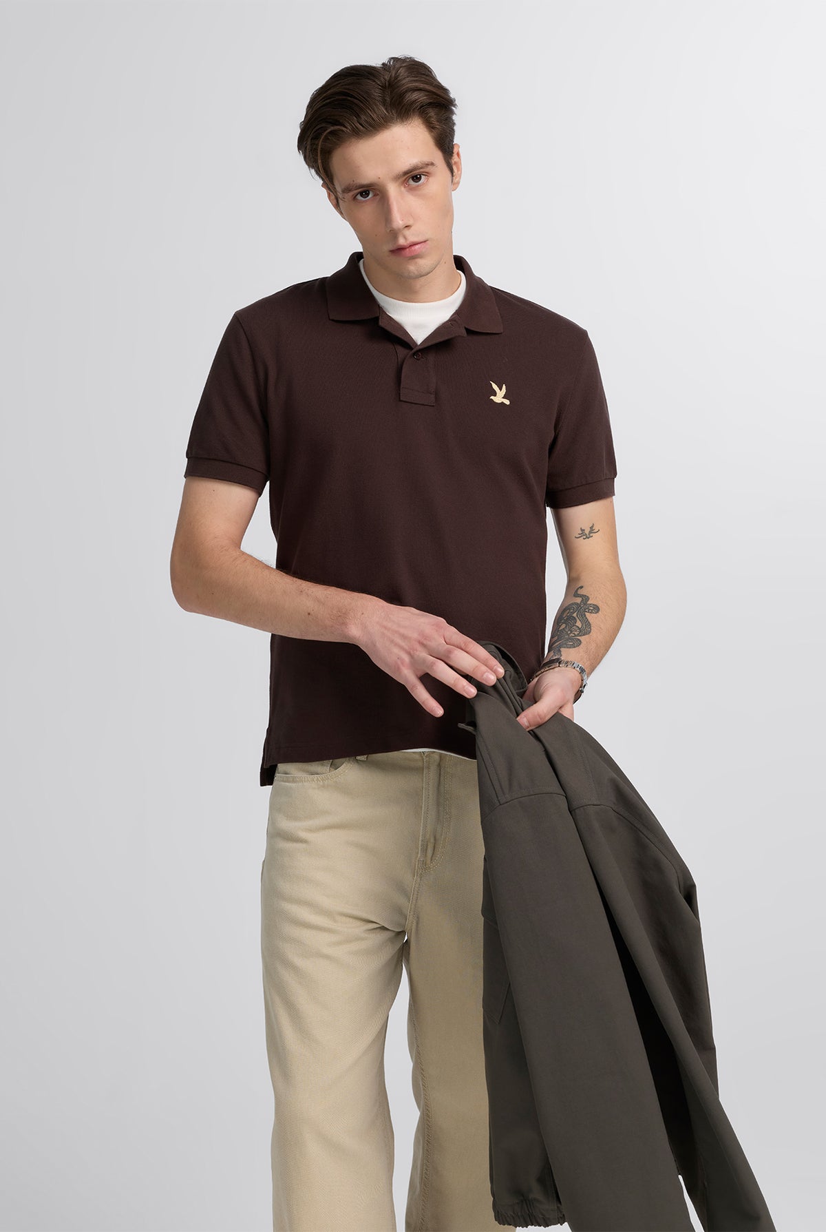 SHORT SLEEVE PIQUE POLO SHIRT