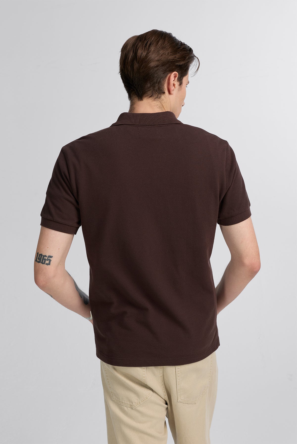 SHORT SLEEVE PIQUE POLO SHIRT