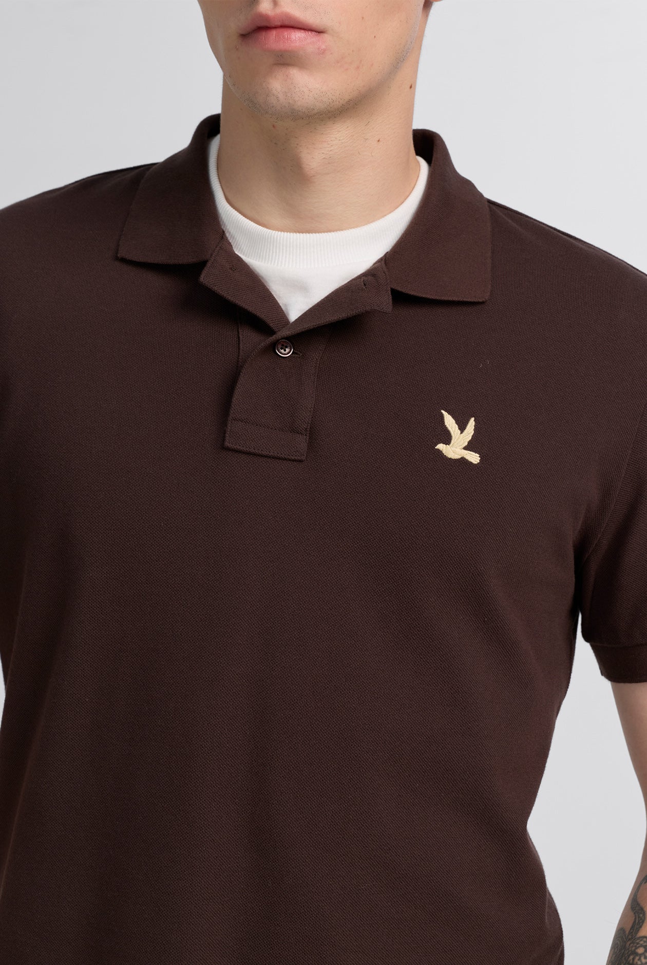 SHORT SLEEVE PIQUE POLO SHIRT