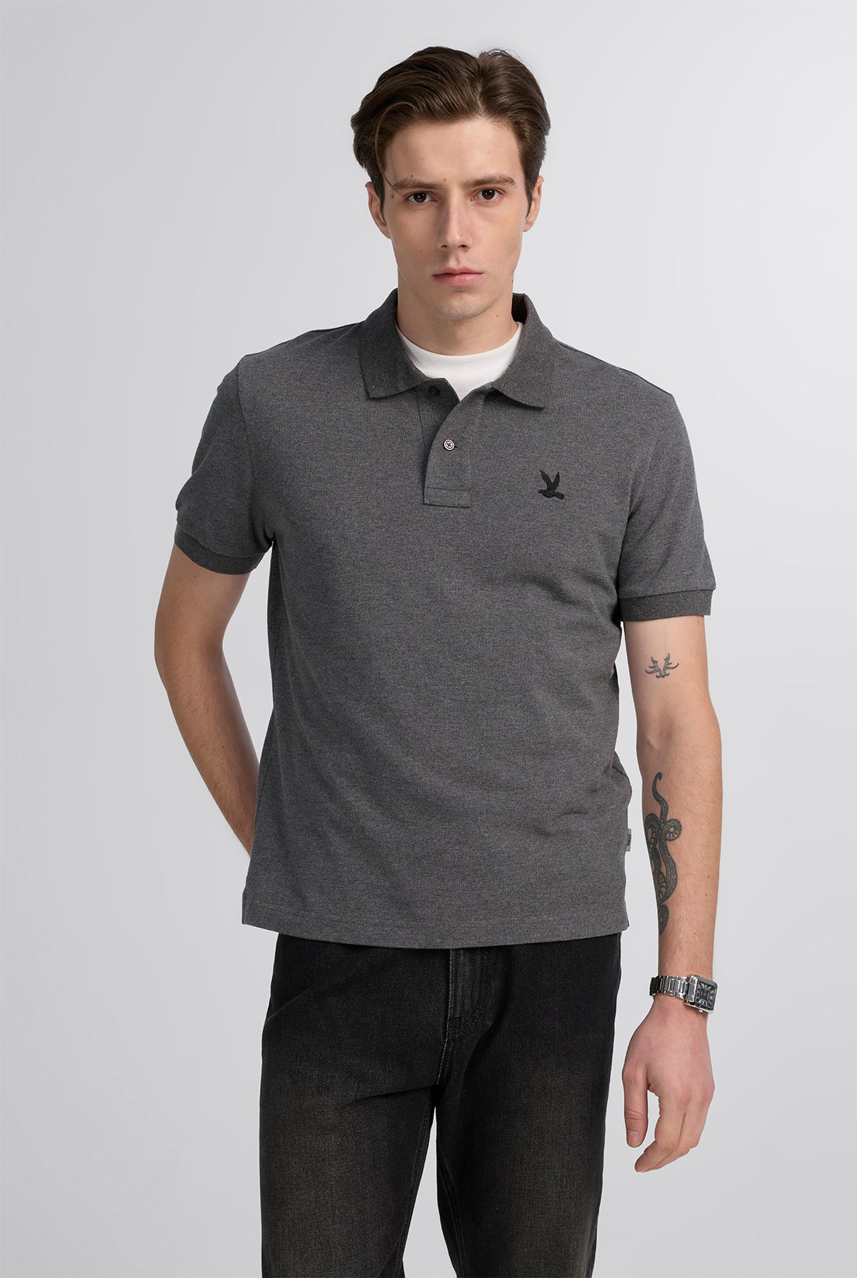 SHORT SLEEVE PIQUE POLO SHIRT