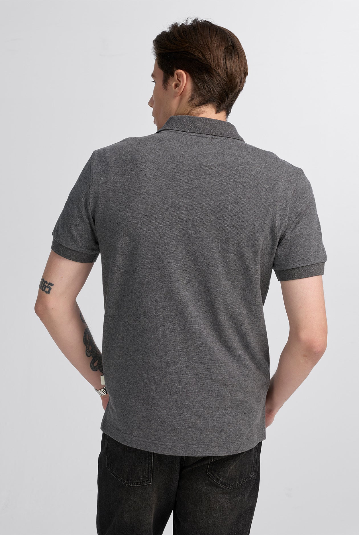 SHORT SLEEVE PIQUE POLO SHIRT