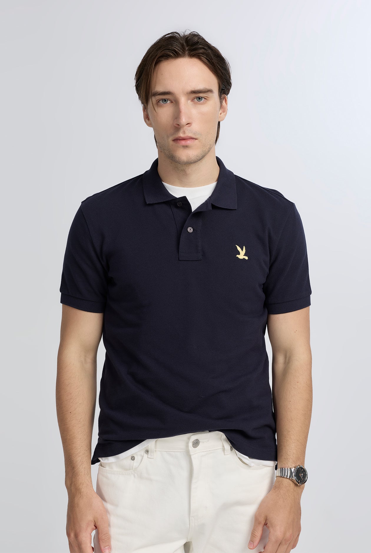 SHORT SLEEVE PIQUE POLO SHIRT