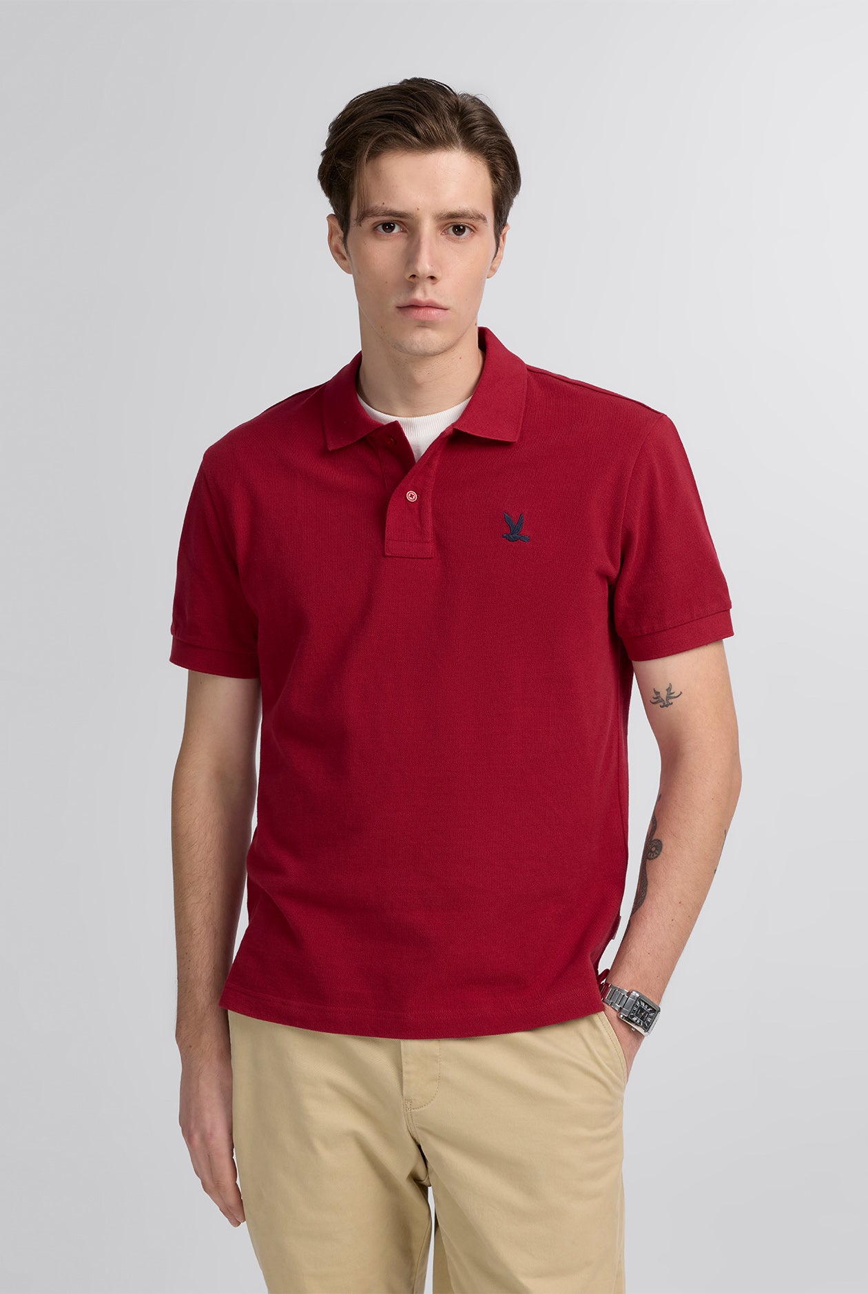 SHORT SLEEVE PIQUE POLO SHIRT