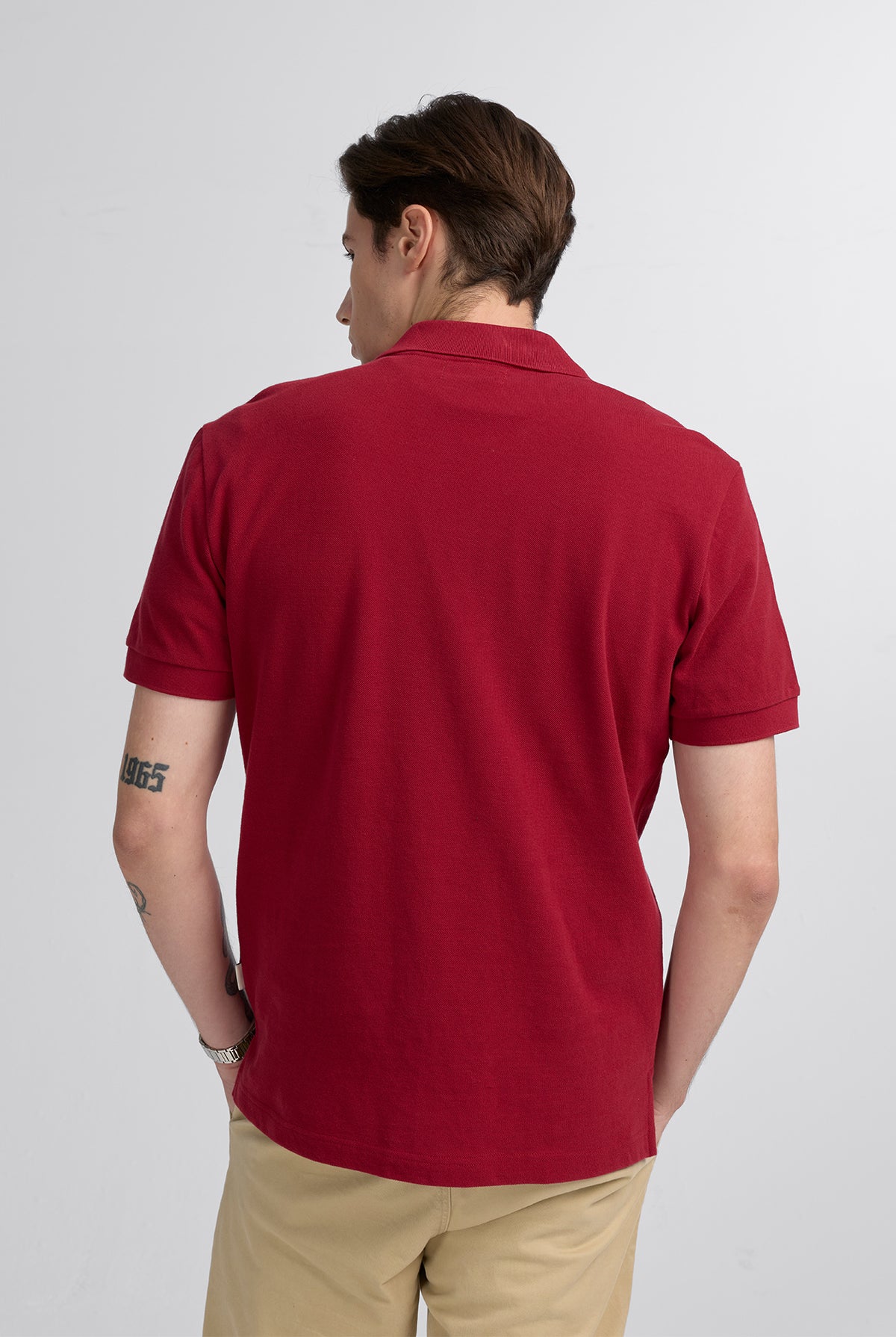 SHORT SLEEVE PIQUE POLO SHIRT