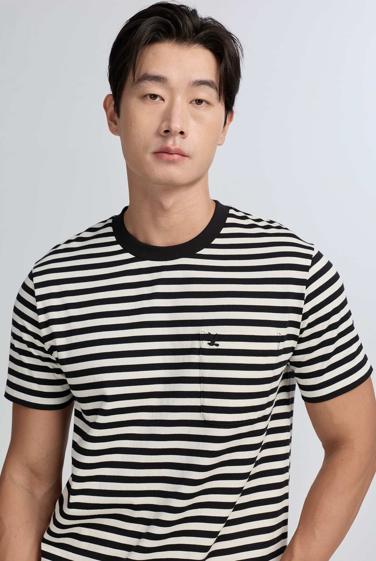 COTTON STRIPED TEE