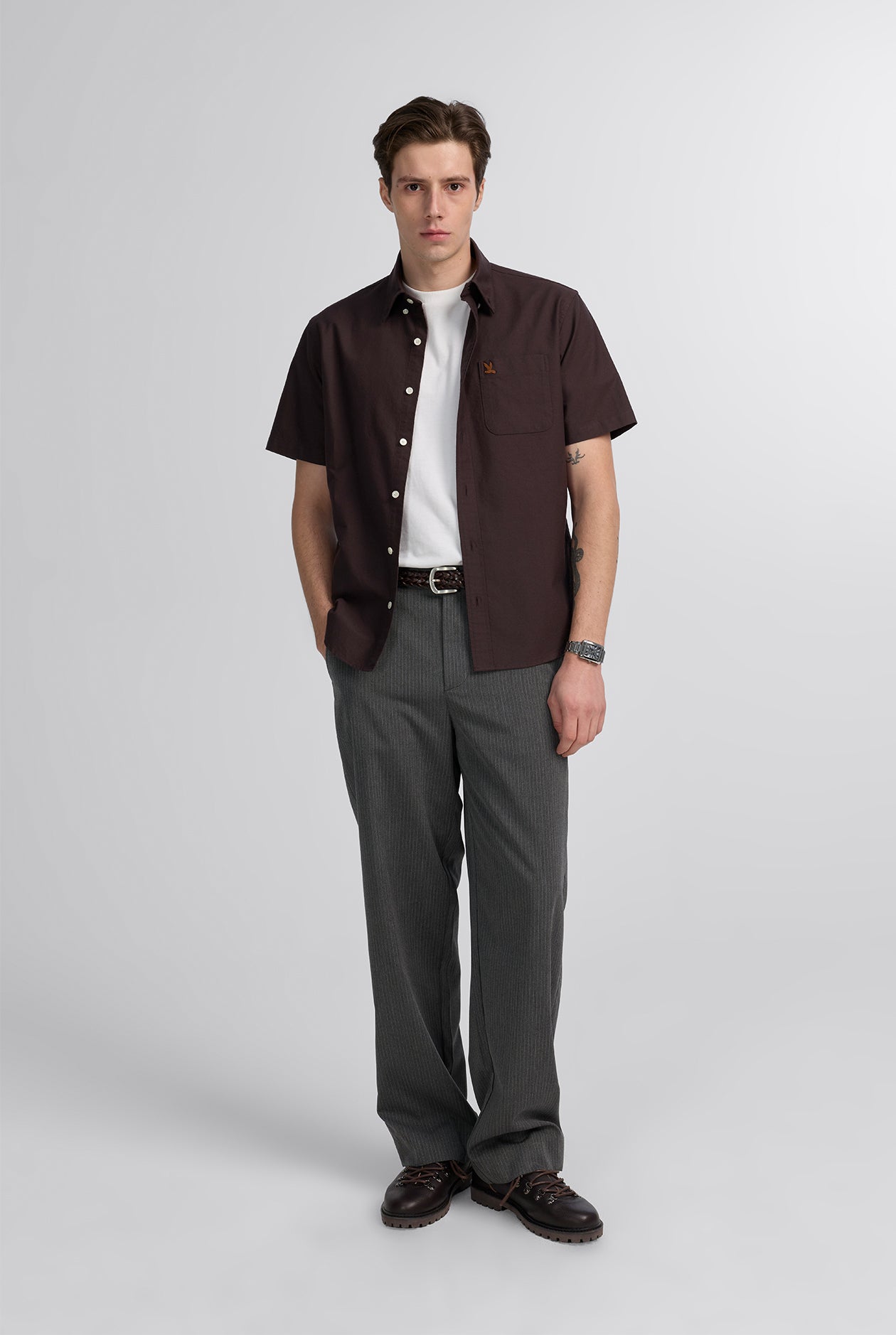 SIGNATURE BIRD LOGO OXFORD SHIRT
