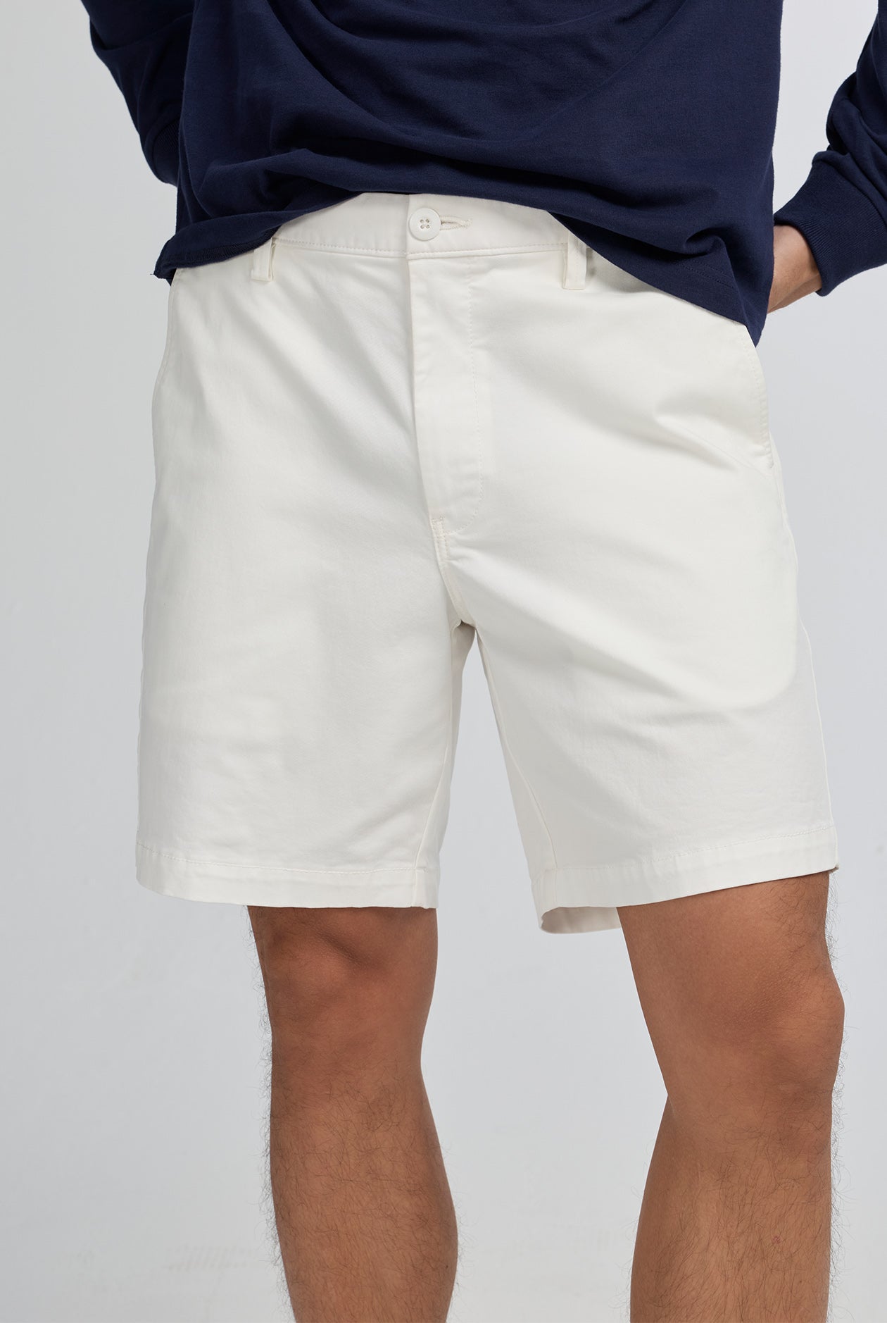 STRAIGHT CHINO SHORTS