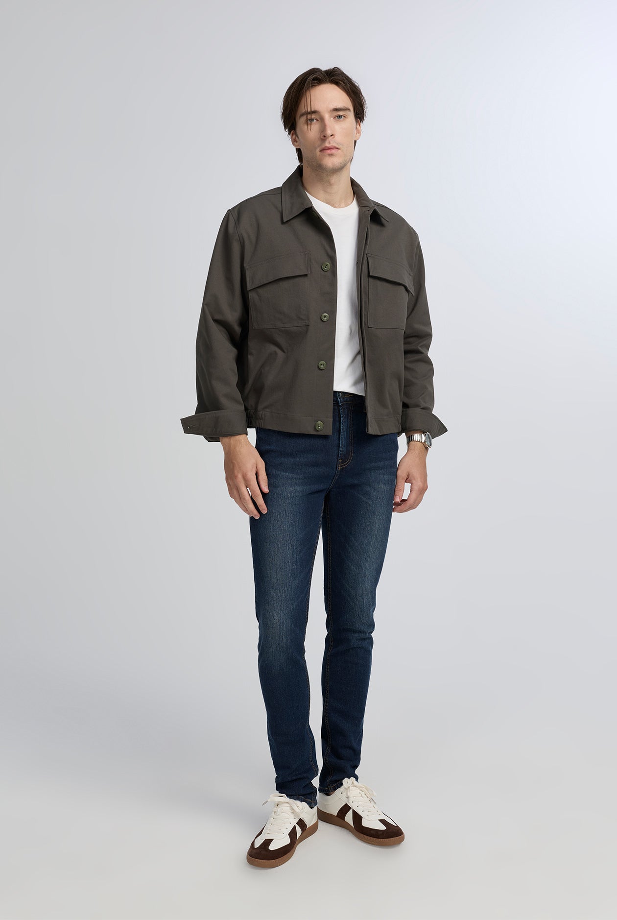 DARK BLUE SKINNY JEANS