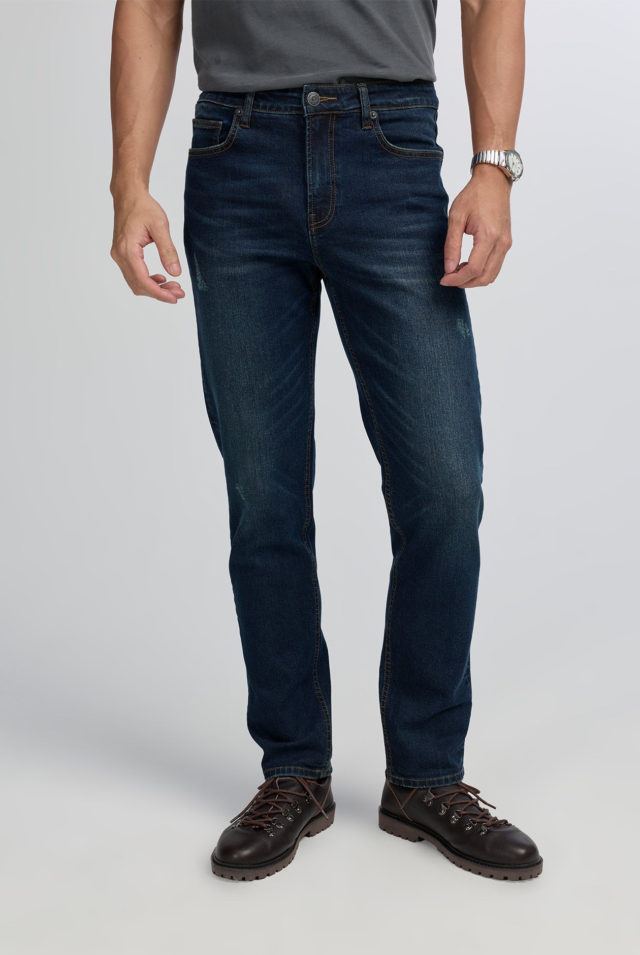 DESTROYED SLIM JEANS