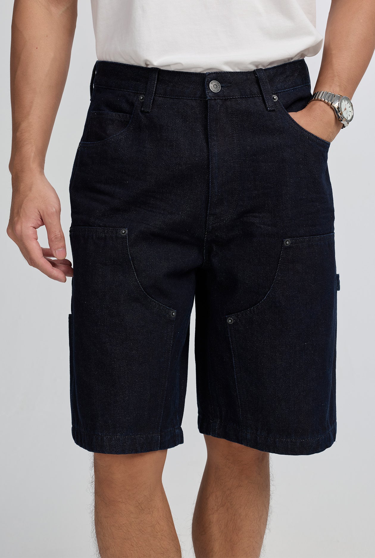 LOOSE CARPENTER SHORT JEANS