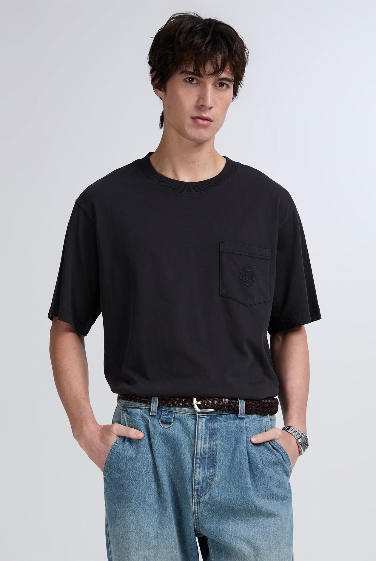 GARMENT WASH OVERSIZED TEE