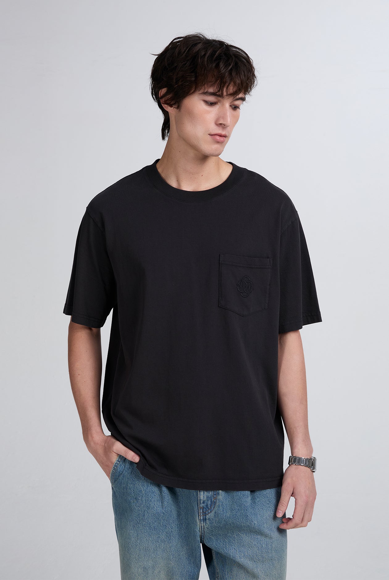 GARMENT WASH OVERSIZED TEE