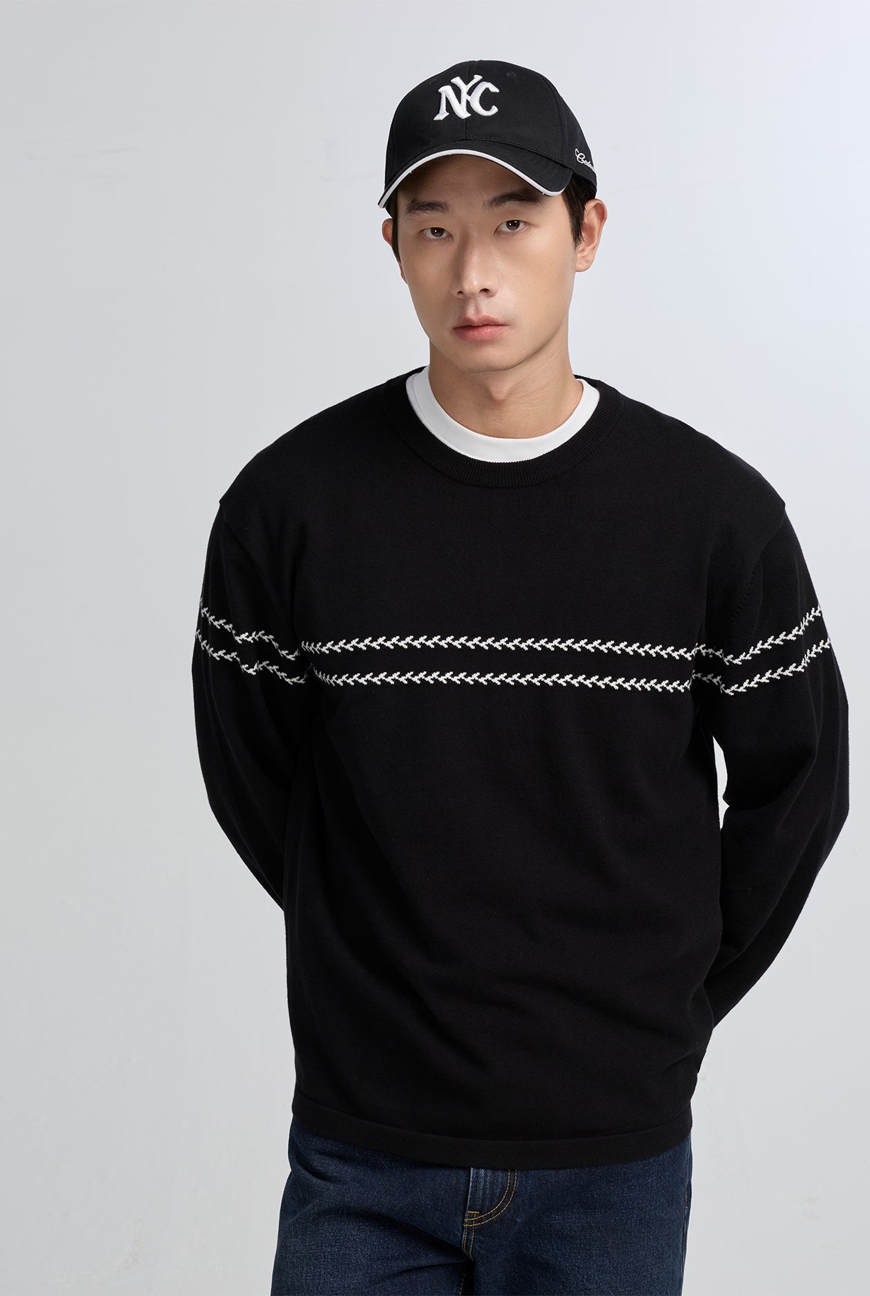 RELAXED CREW NECK TEE