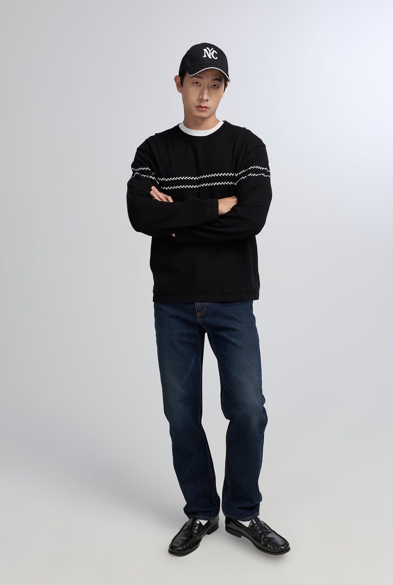 RELAXED CREW NECK TEE