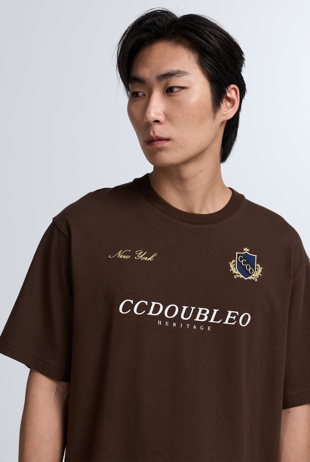 OVERSIZED CREW NECK JERSEY TEE