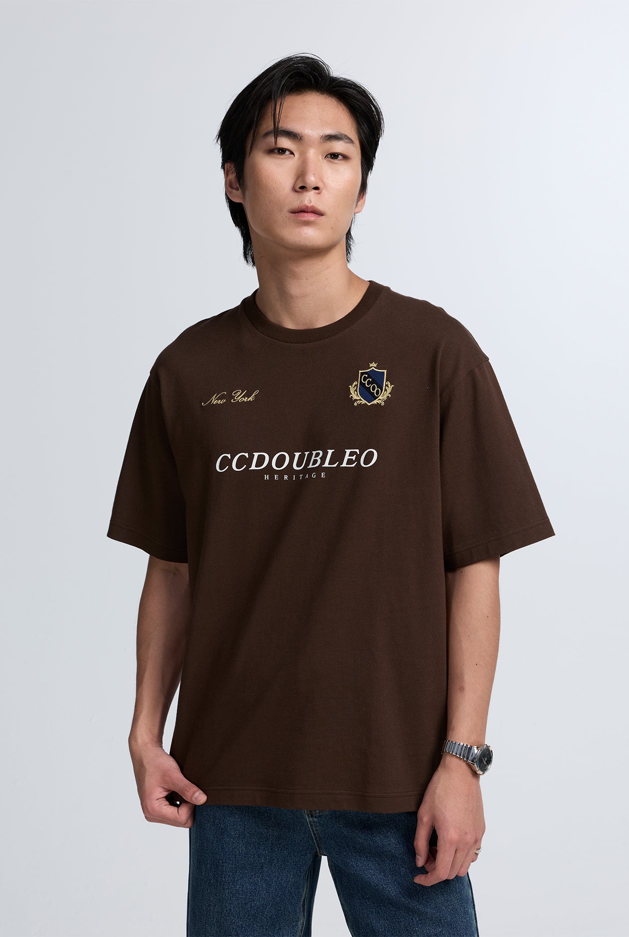 OVERSIZED CREW NECK JERSEY TEE – CC Double O Official Store