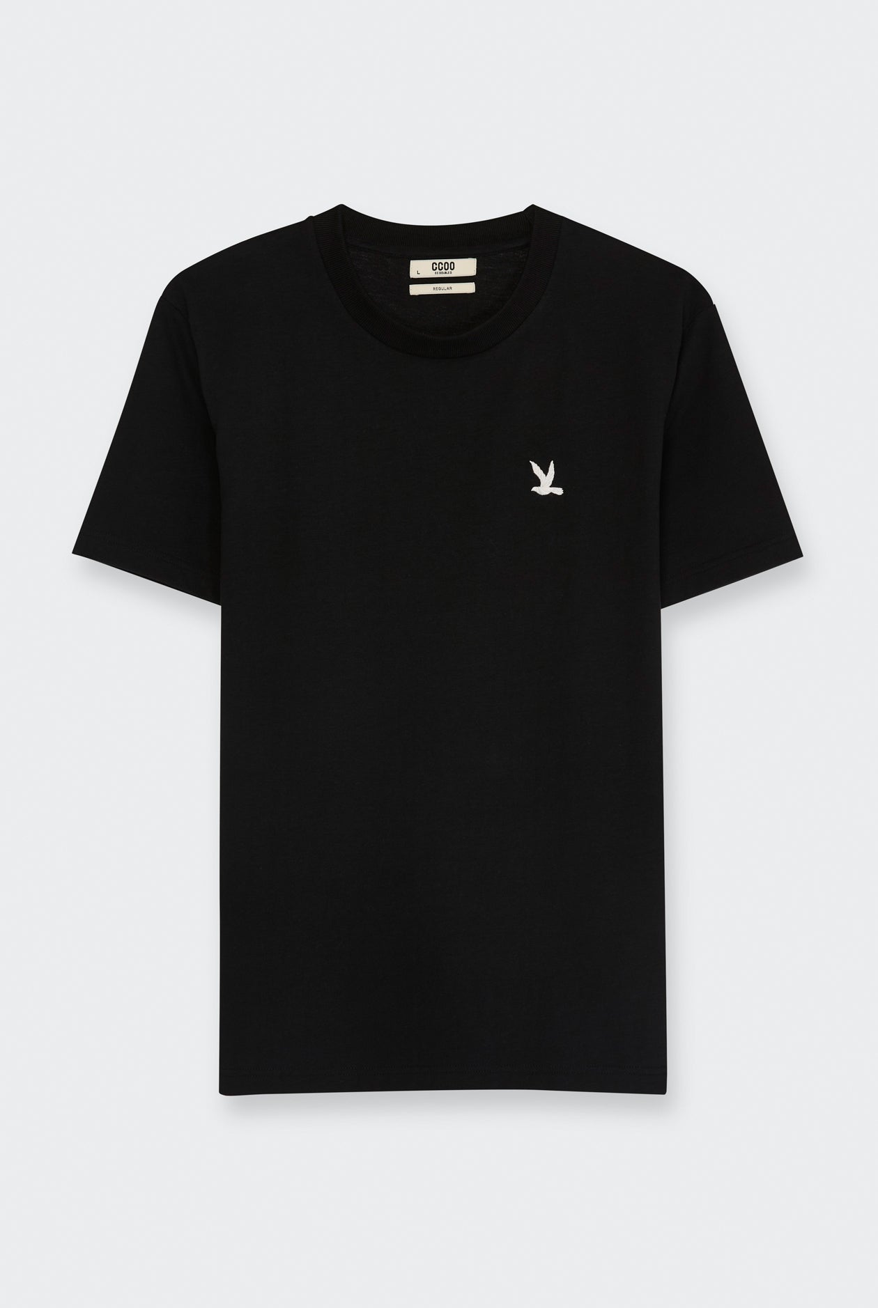 BIRD LOGO ROUND NECK TEE