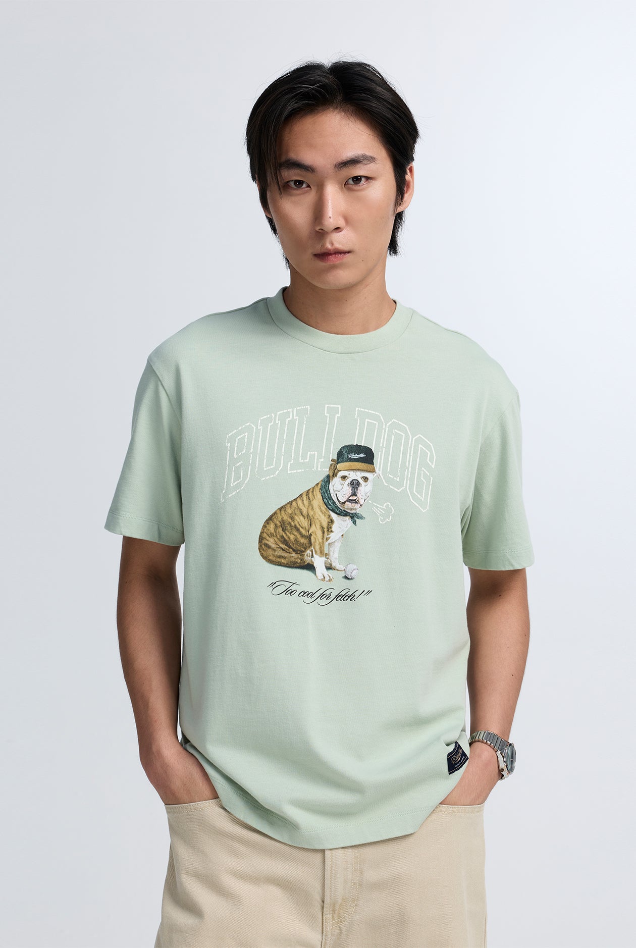 BULLDOG GRAPHIC TEE