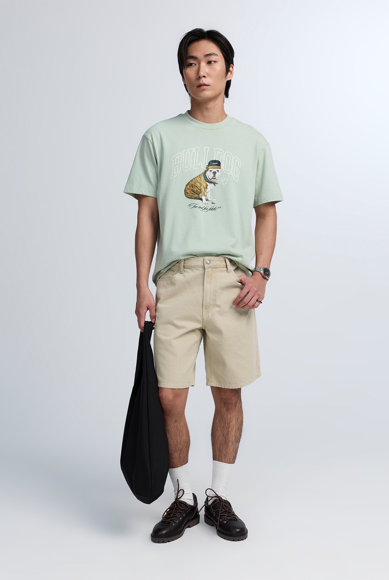 BULLDOG GRAPHIC TEE
