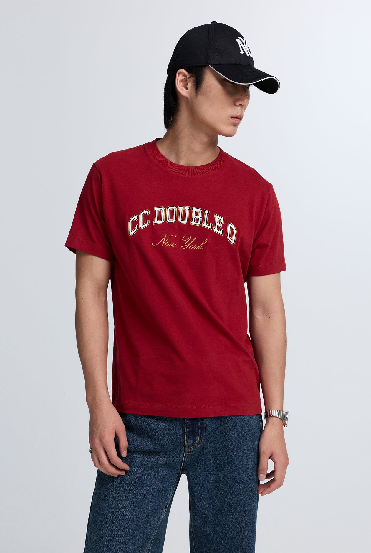CC DOUBLE O NEW YORK LOGO TEE