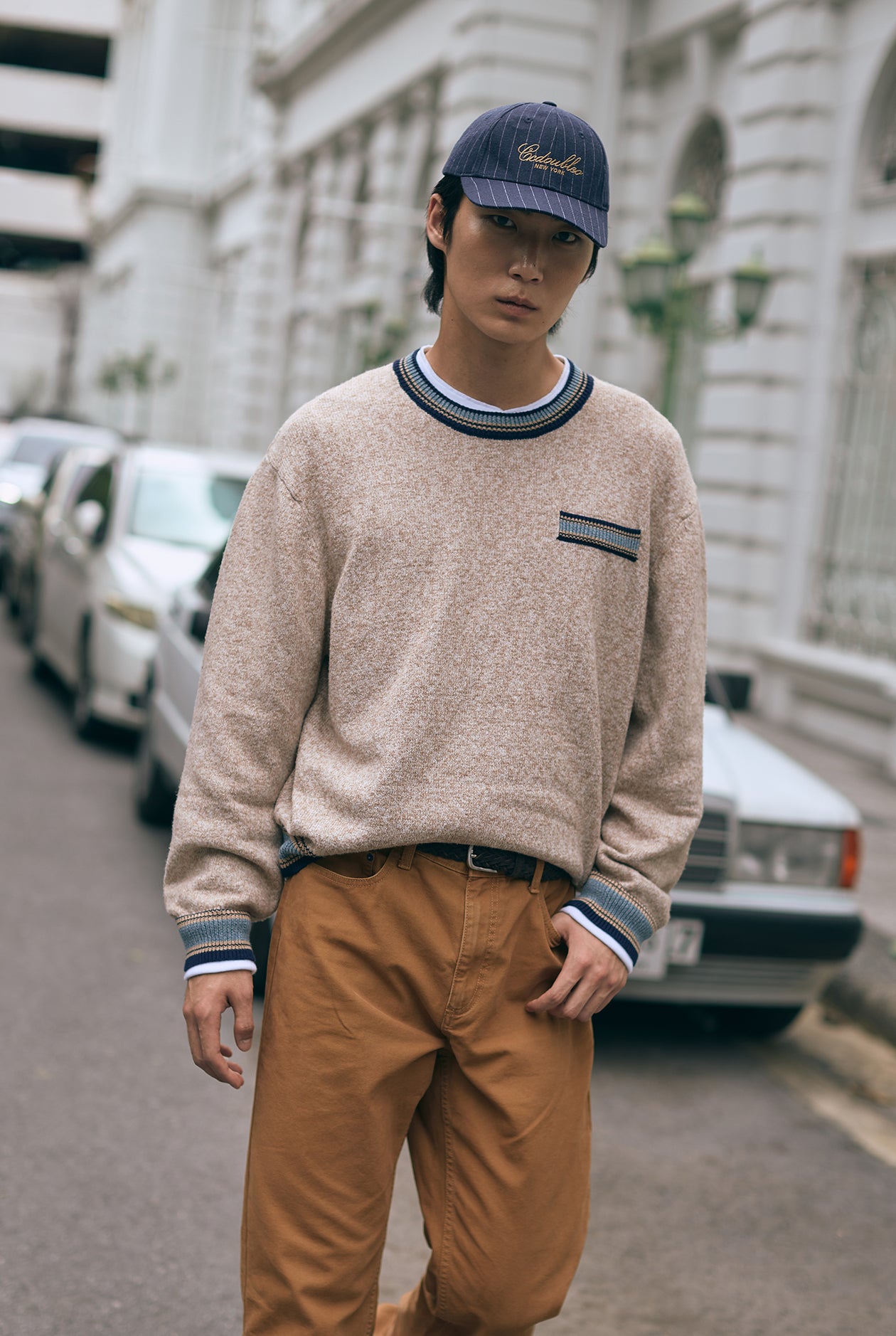 RELAXED KNITTED PULLOVER