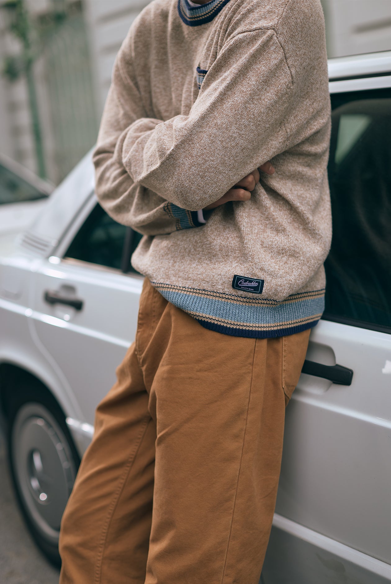 RELAXED KNITTED PULLOVER