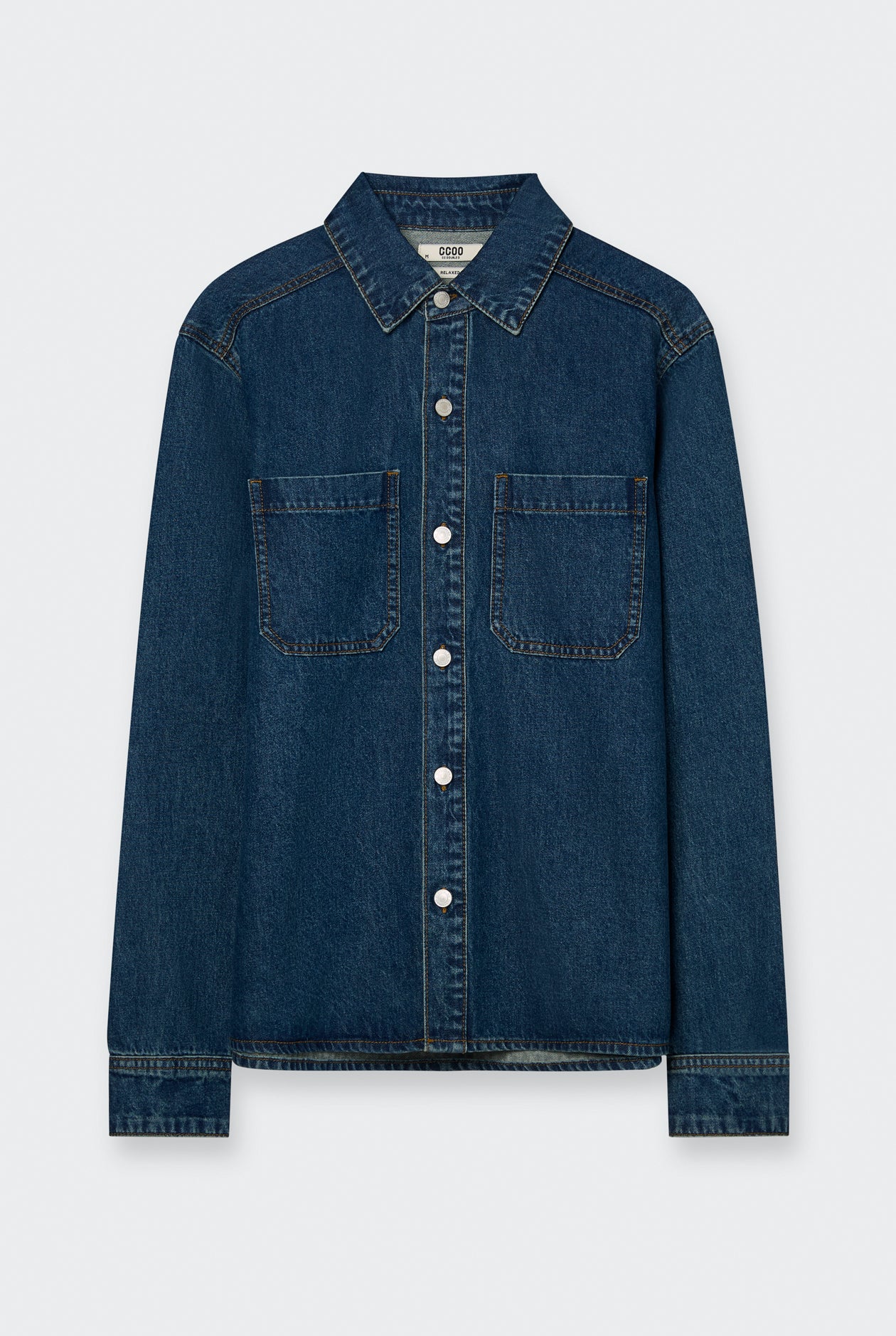 RELAXED DENIM POCKET SHIRT
