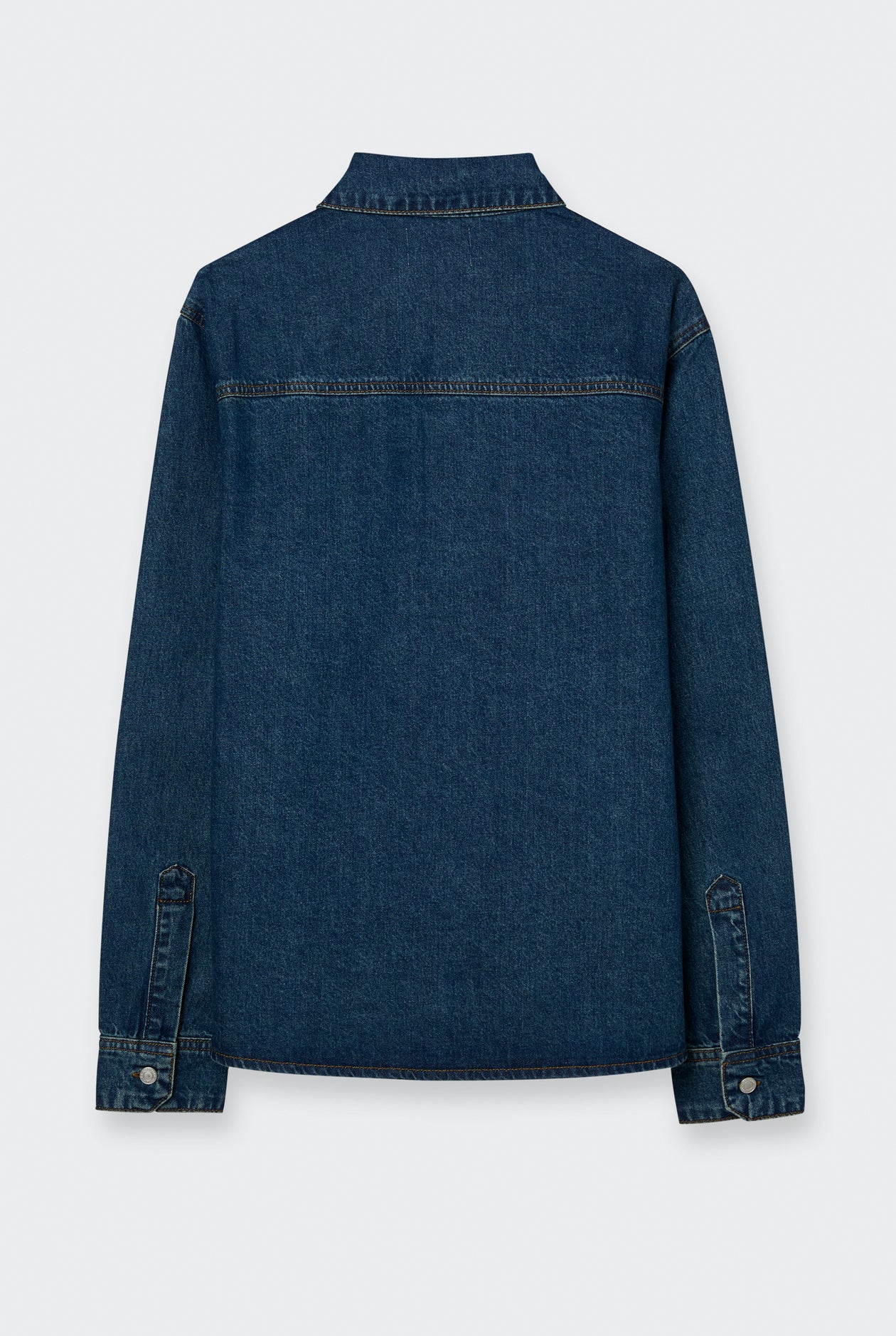 RELAXED DENIM POCKET SHIRT