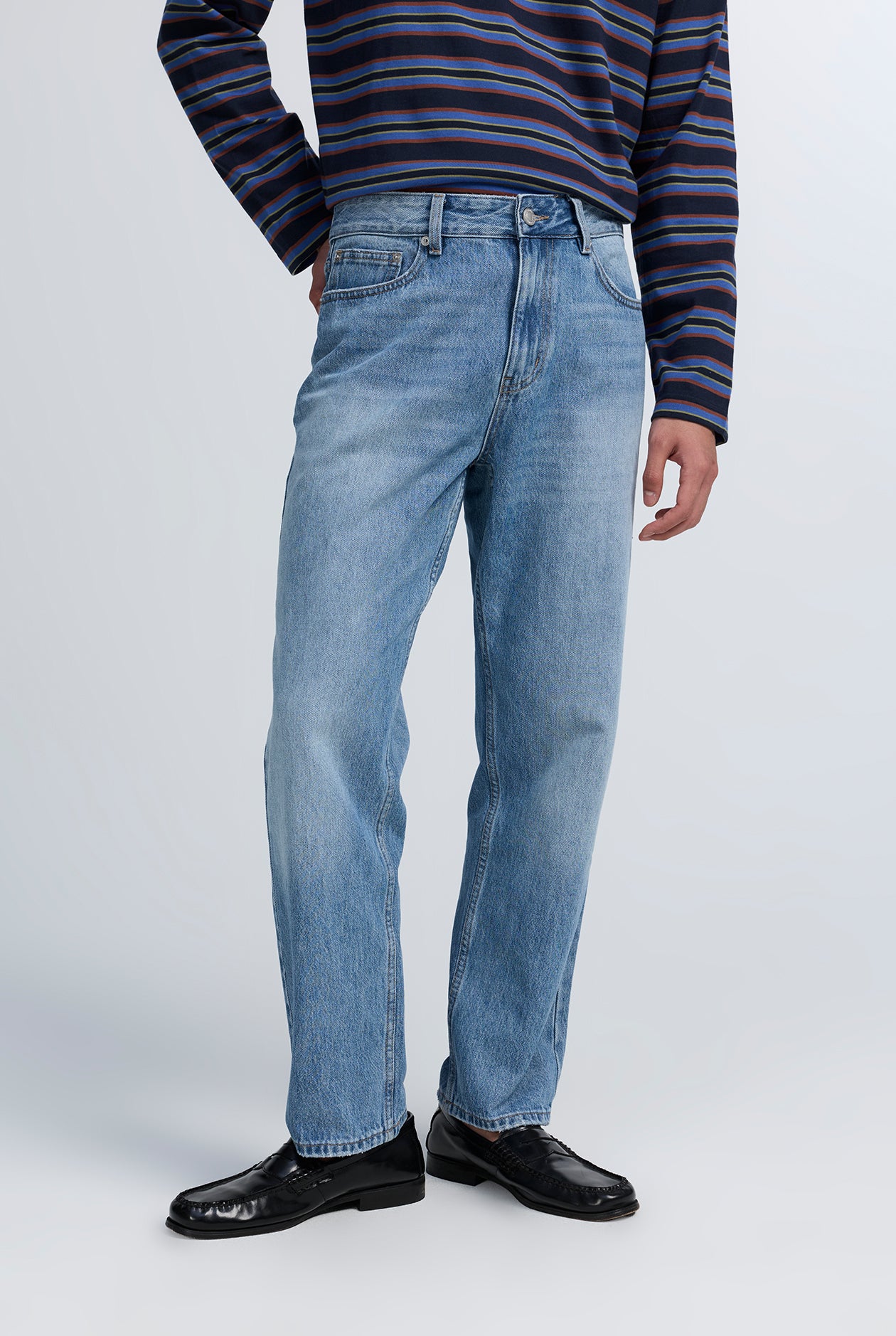 STRAIGHT 5 POCKET JEANS
