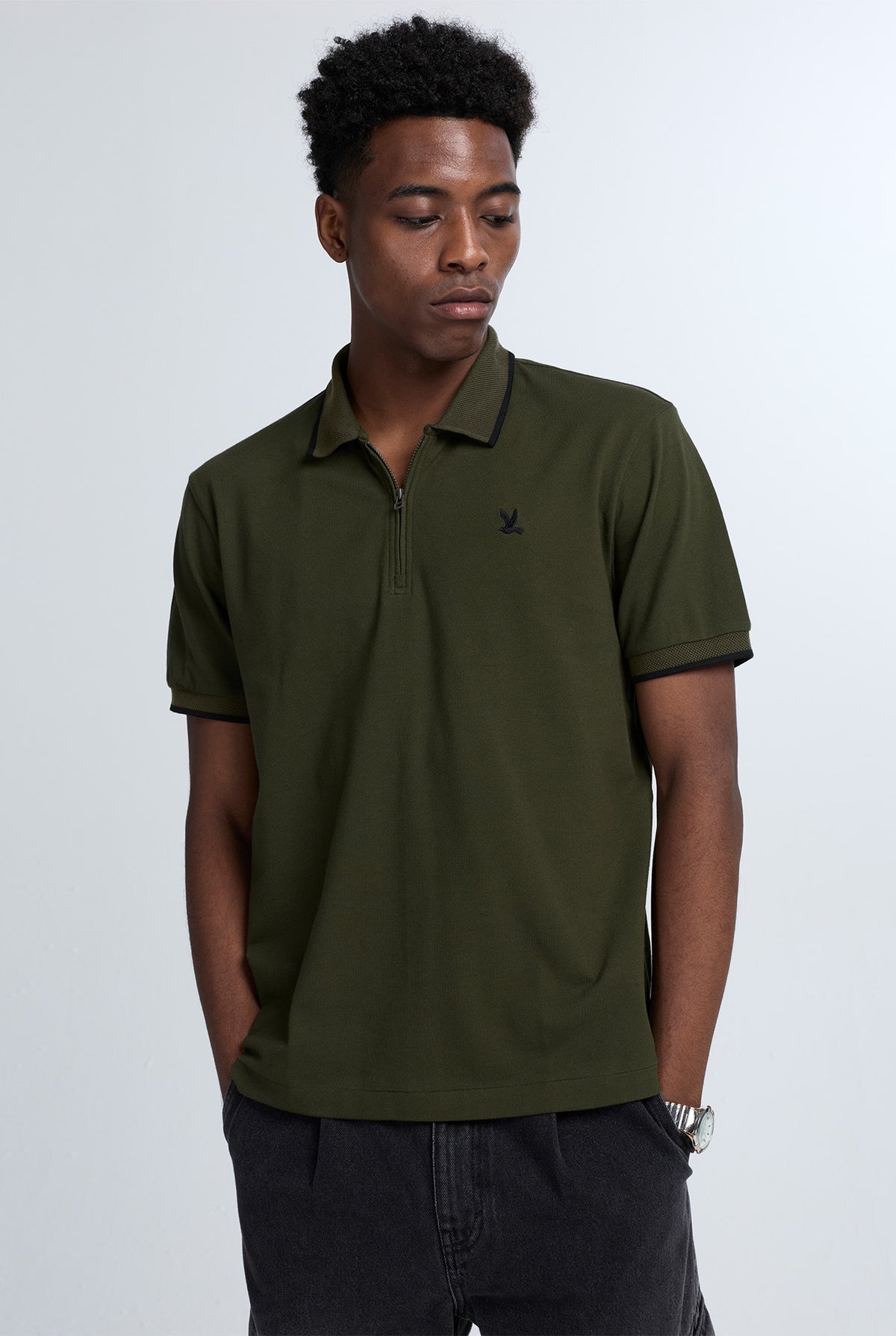 CLASSIC ZIPPER POLO