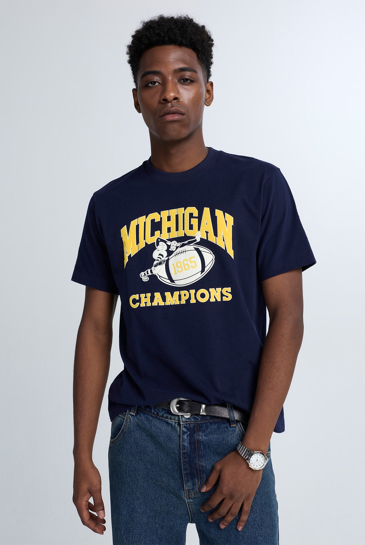 MICHIGAN FOOTBALL VINTAGE TEE